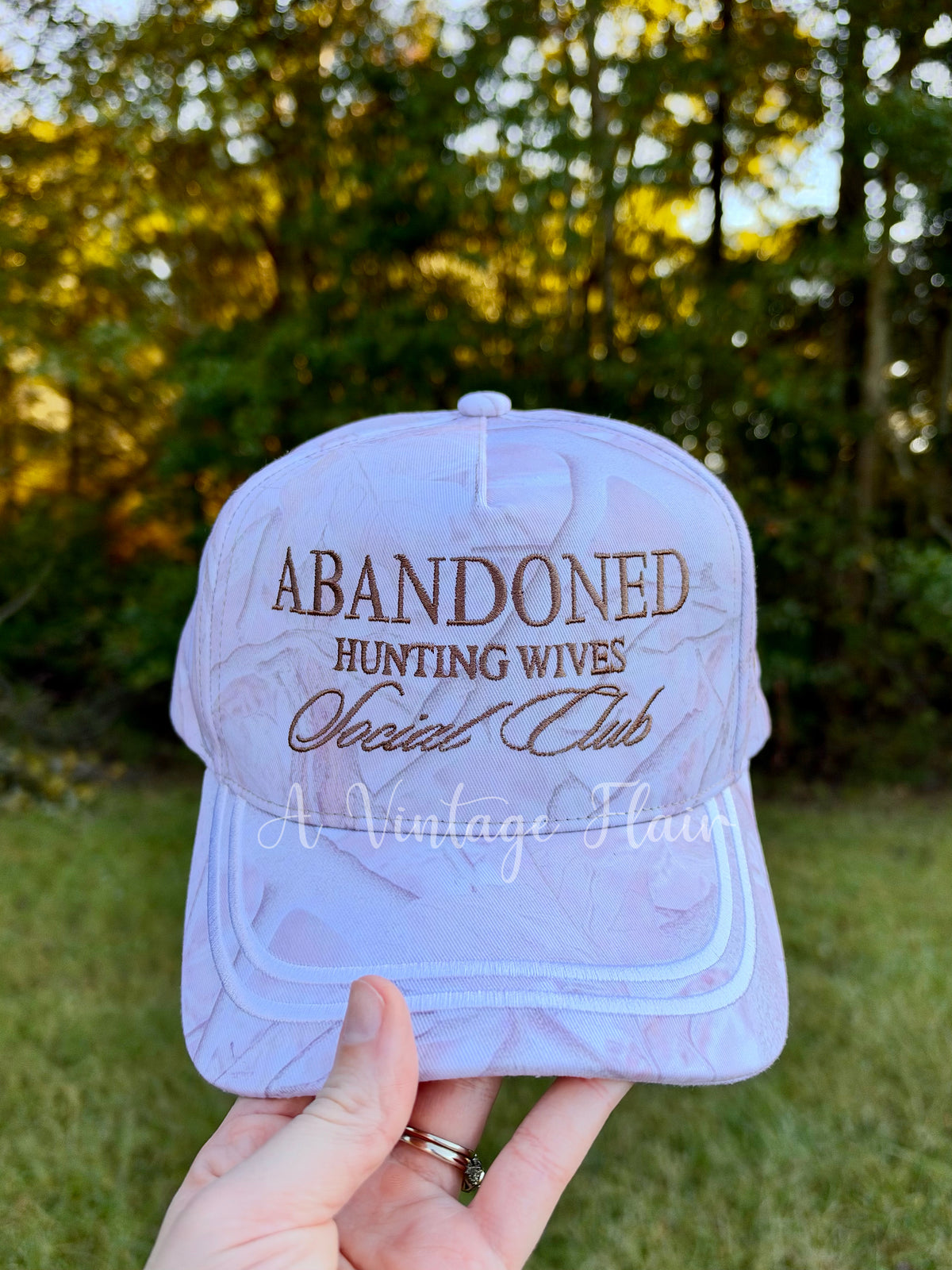 A Vintage Flair Hunting Wives Hat