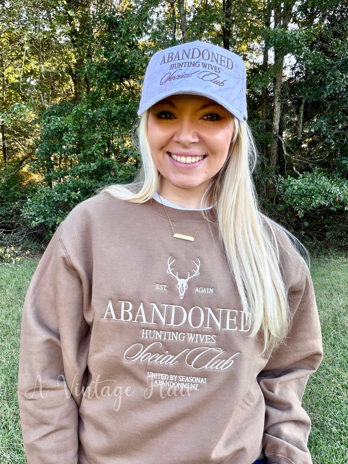A Vintage Flair Hunting Wives Hat
