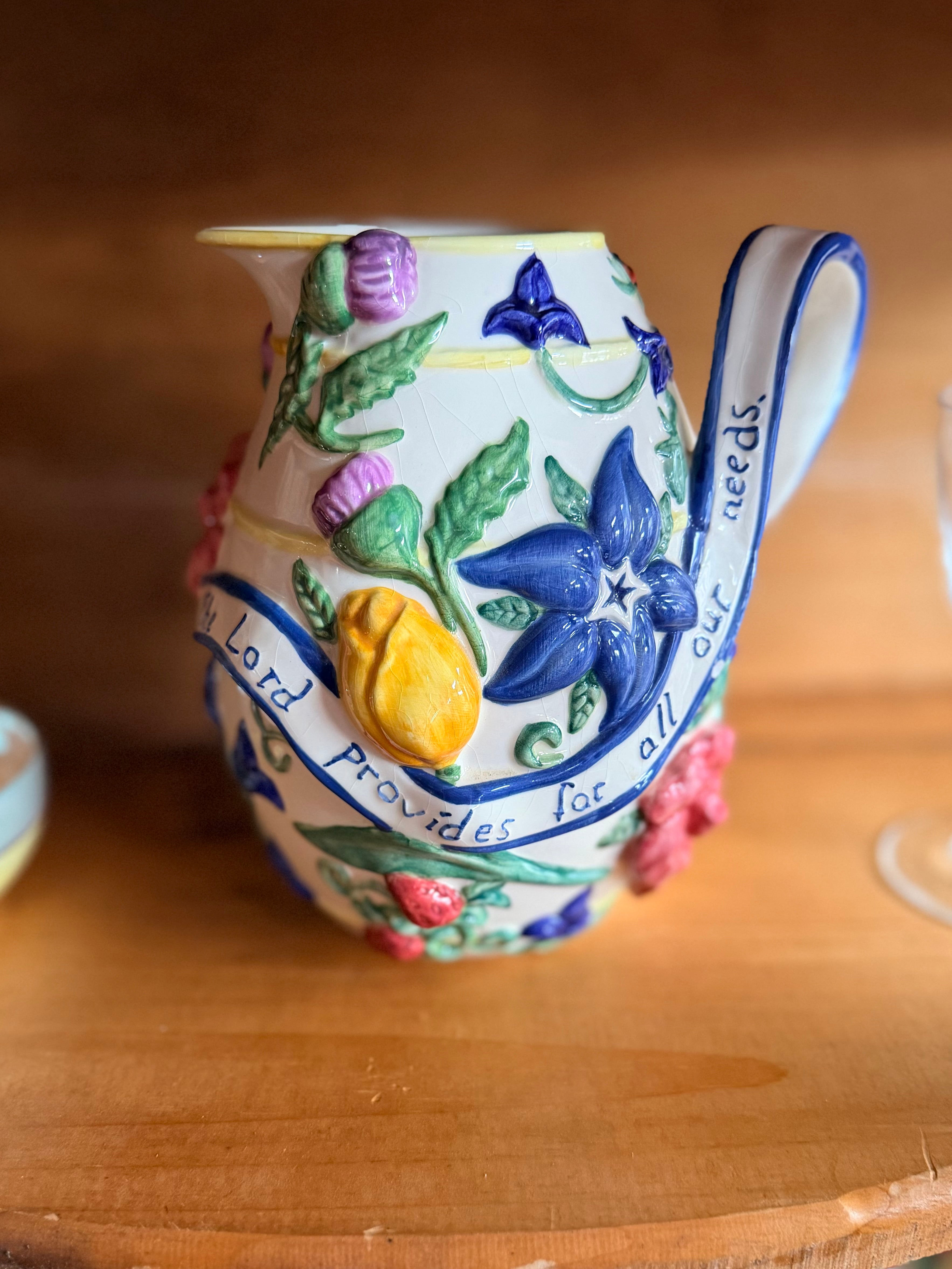 Amandas Keepsakes Garden Pitcher