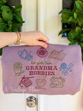 A Vintage Flair Grandma Hobbies Sweatshirt