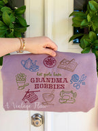 A Vintage Flair Grandma Hobbies Sweatshirt