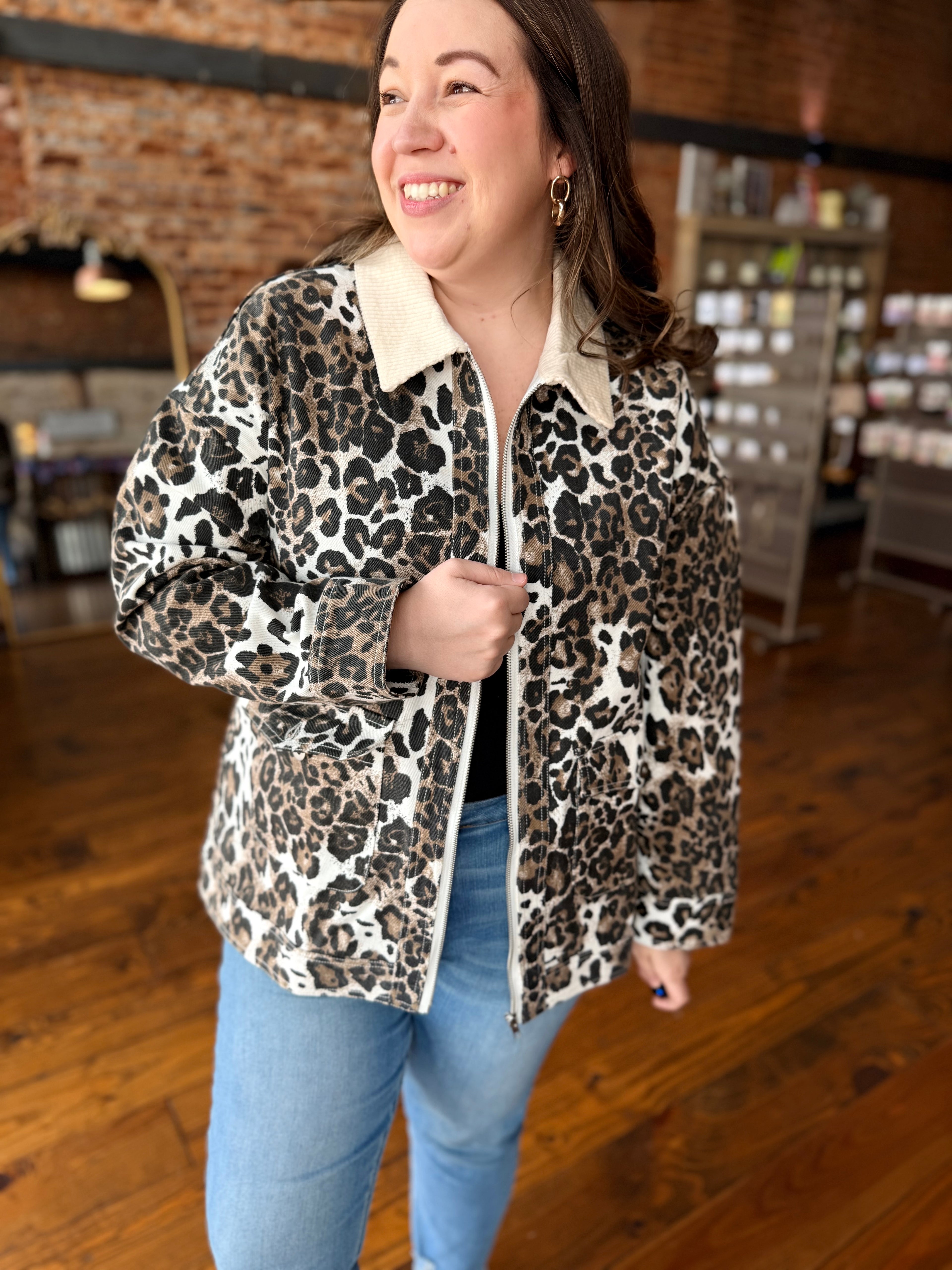 The Wild Card Leopard Jacket