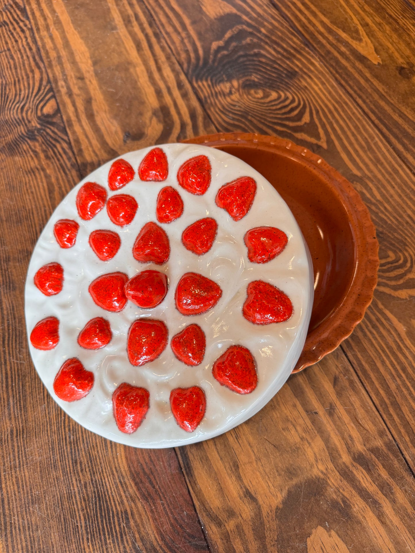 Strawberry Pie Plate