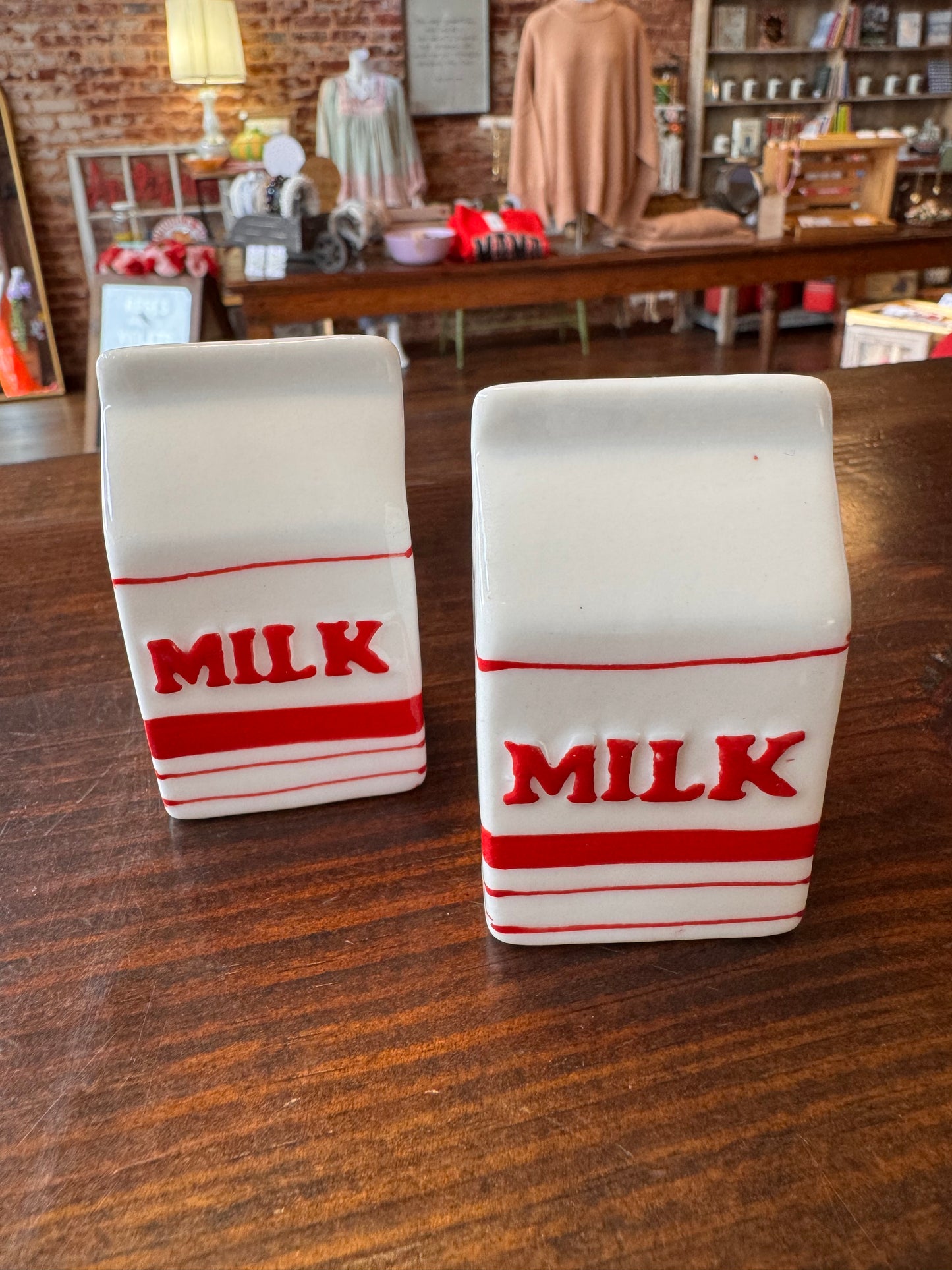 Milk Carton S&P Shakers