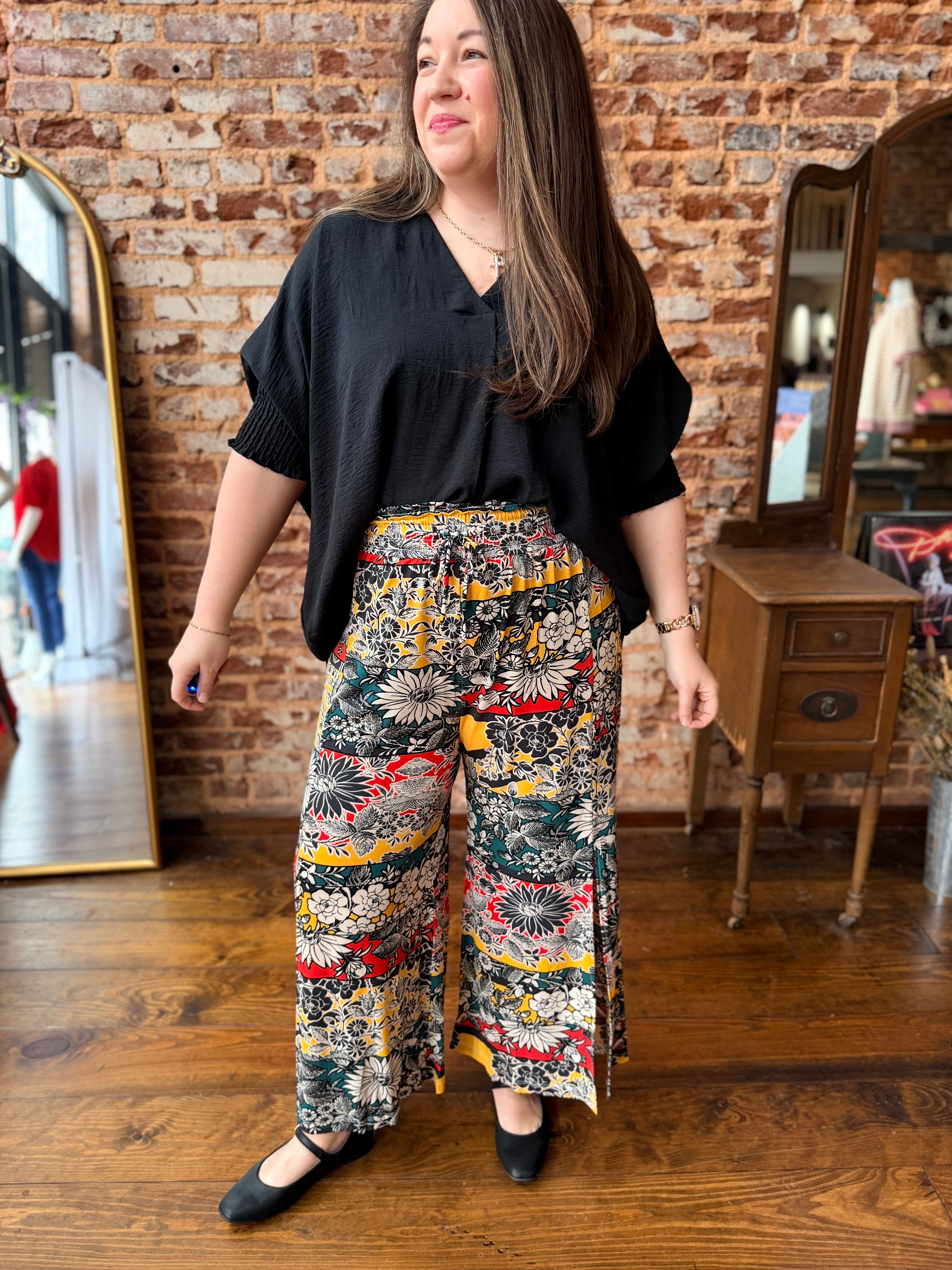 The Wander Free Wide-Leg Pants