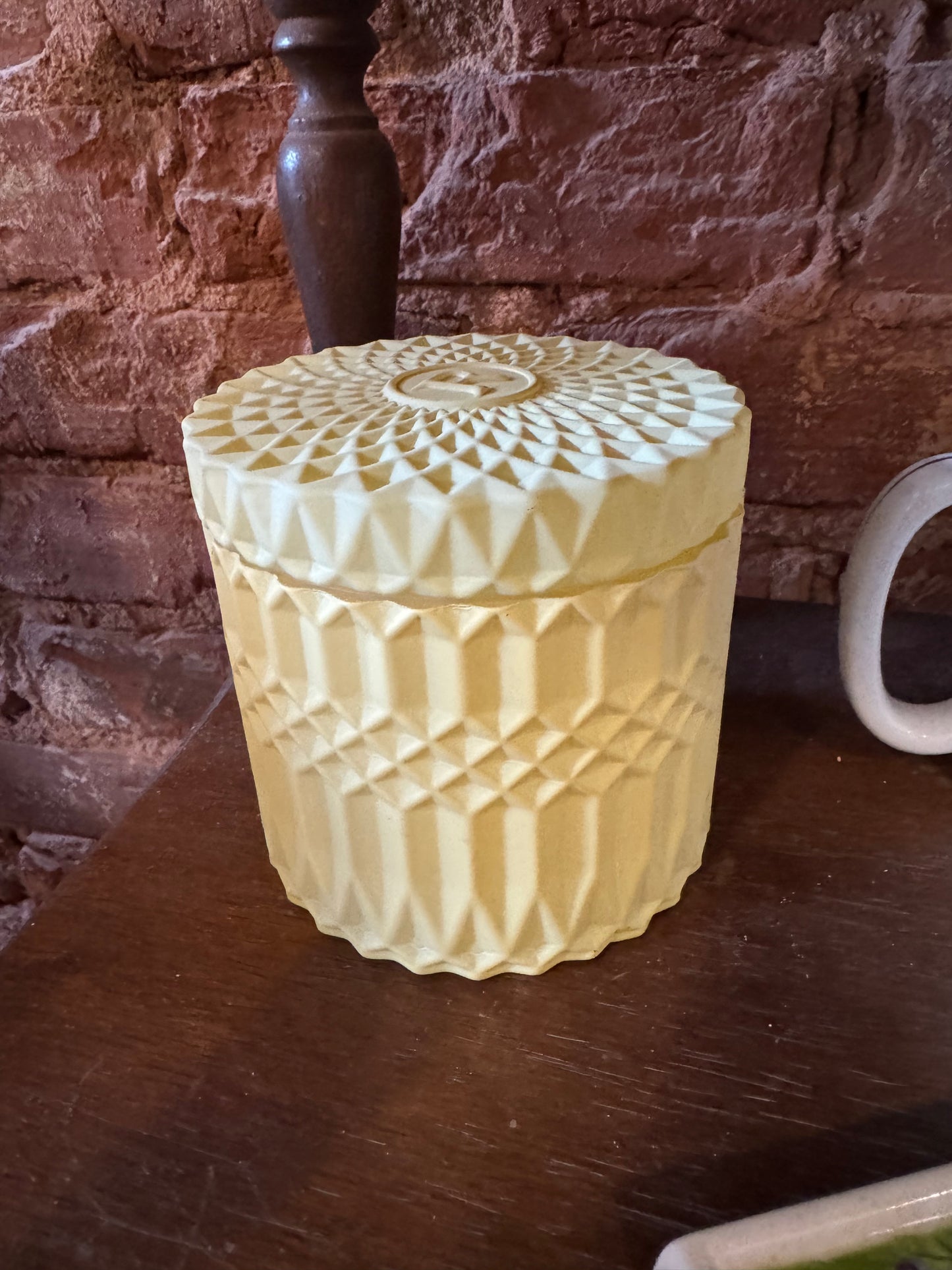Yellow Pineapple Candle