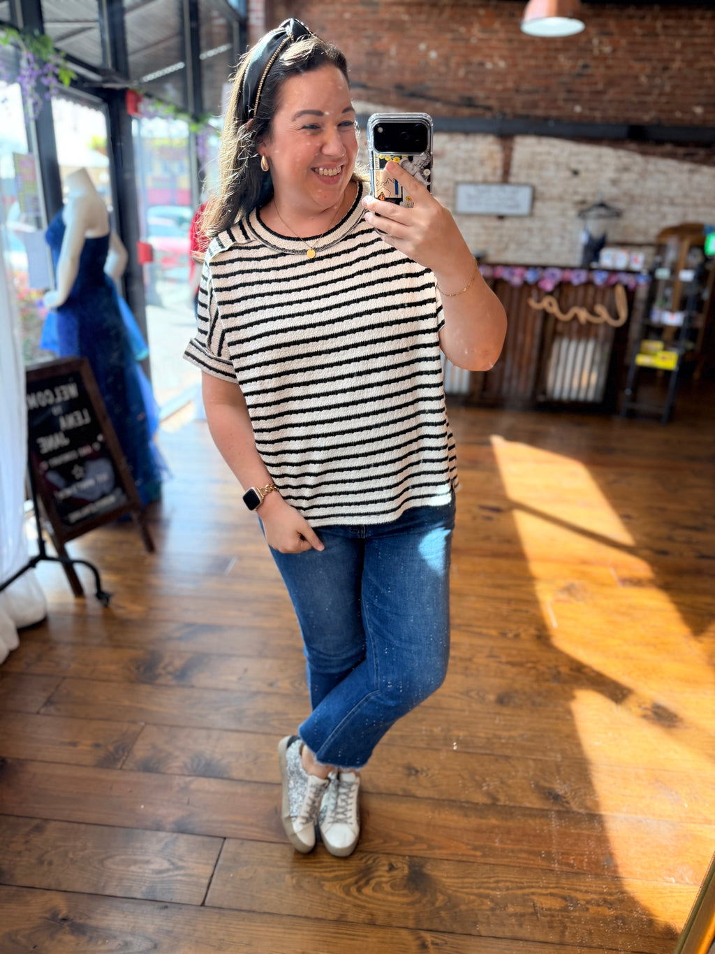 The Easy Going Stripe Top