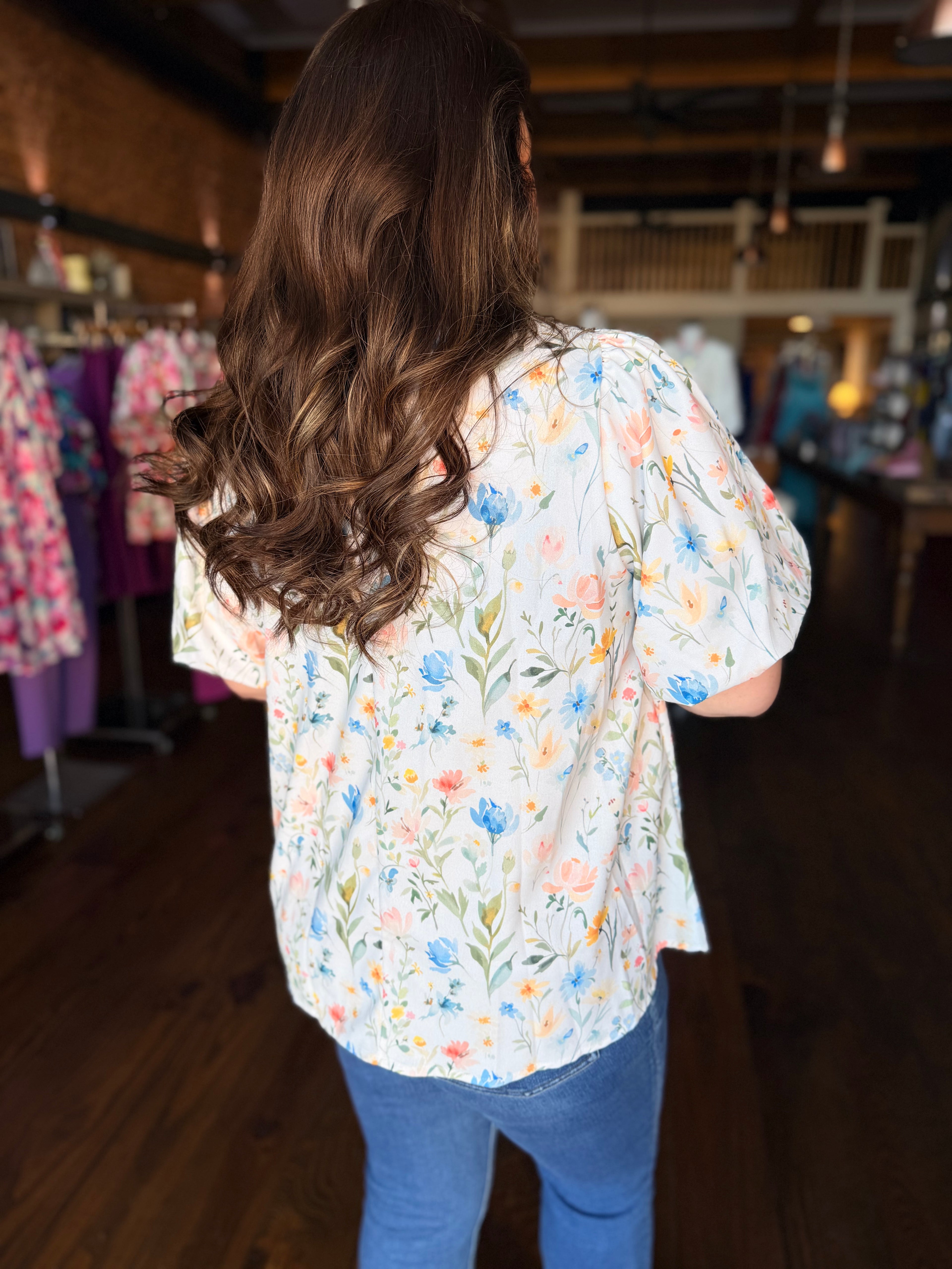 The Soft Meadow Blouse