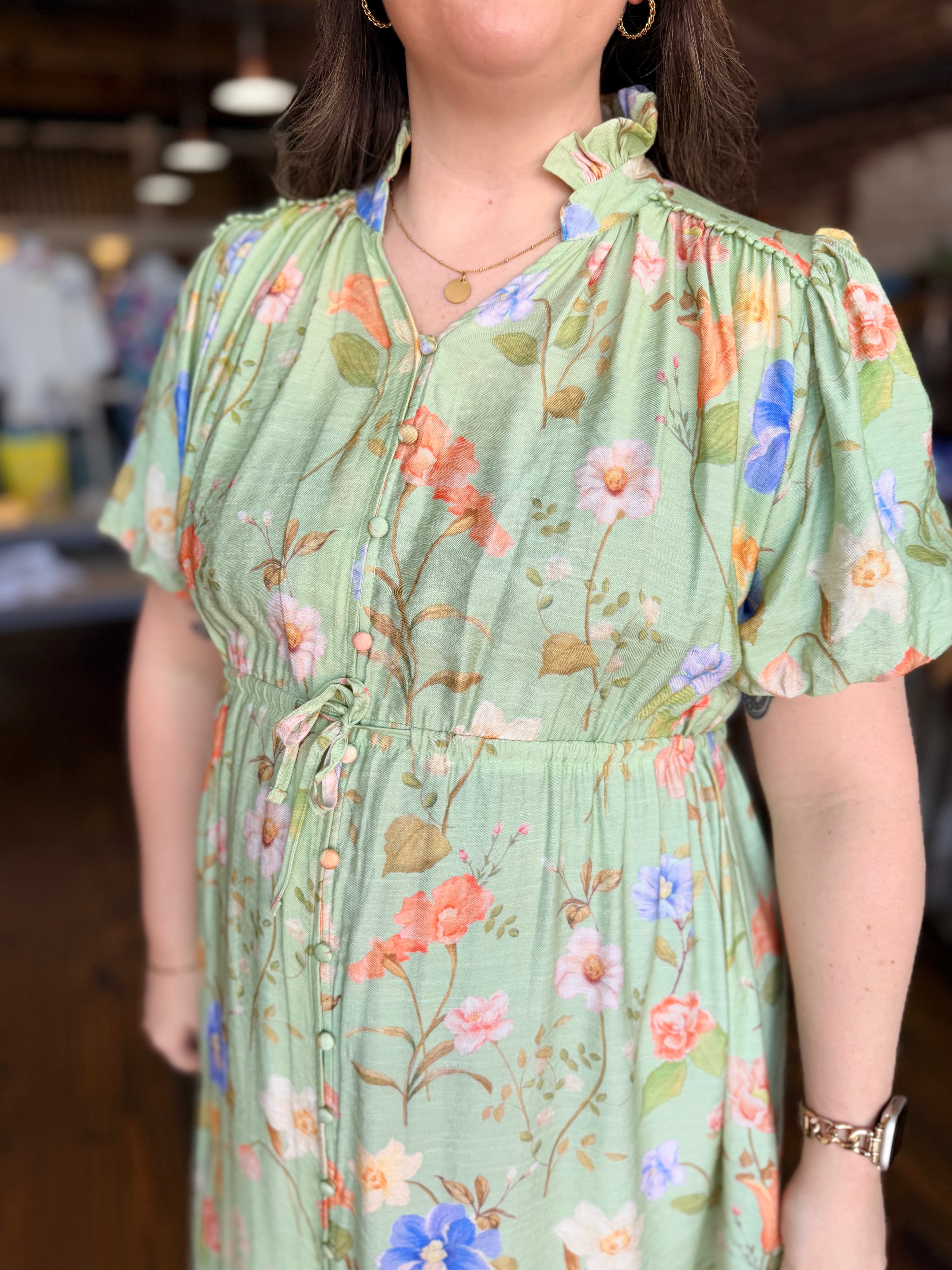 The Garden Day Midi Dress