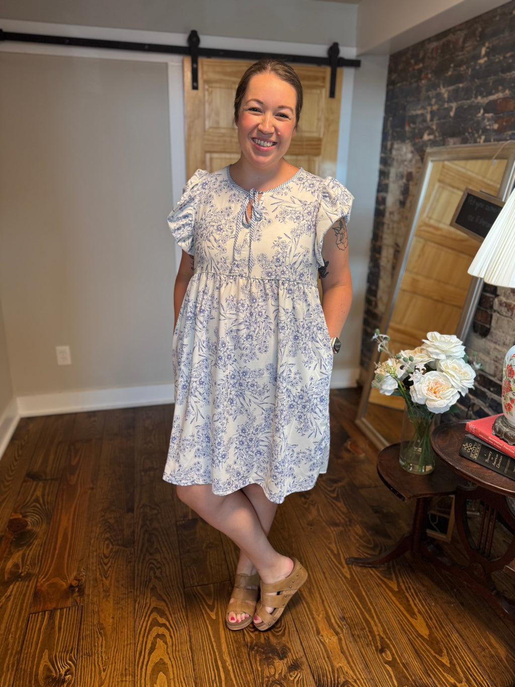 Sweet Tea & Toile Dress