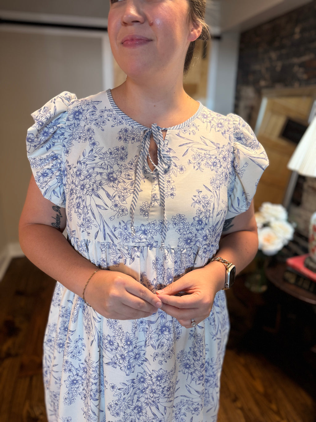 Sweet Tea & Toile Dress