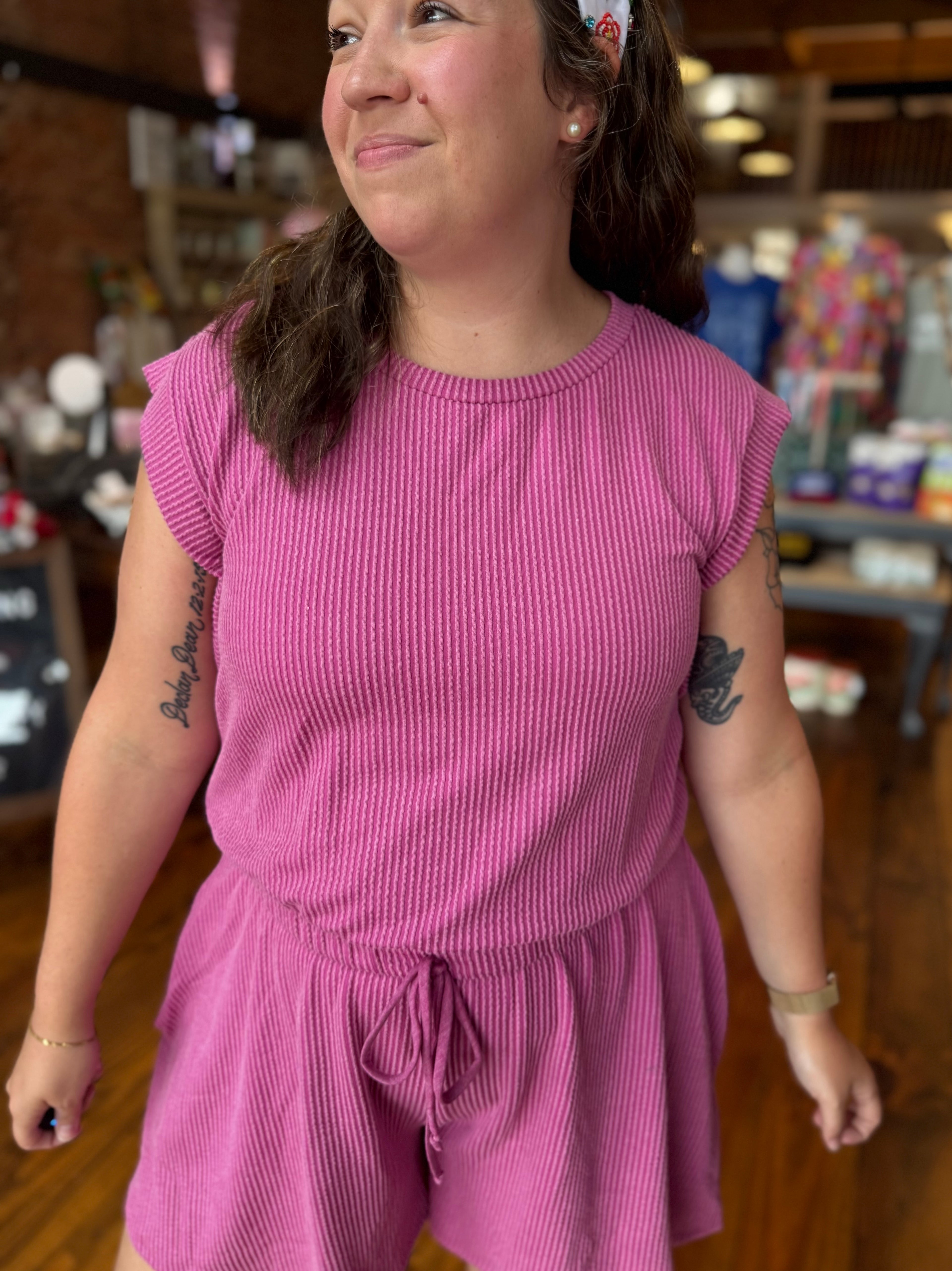 Ribbed and Ready Romper