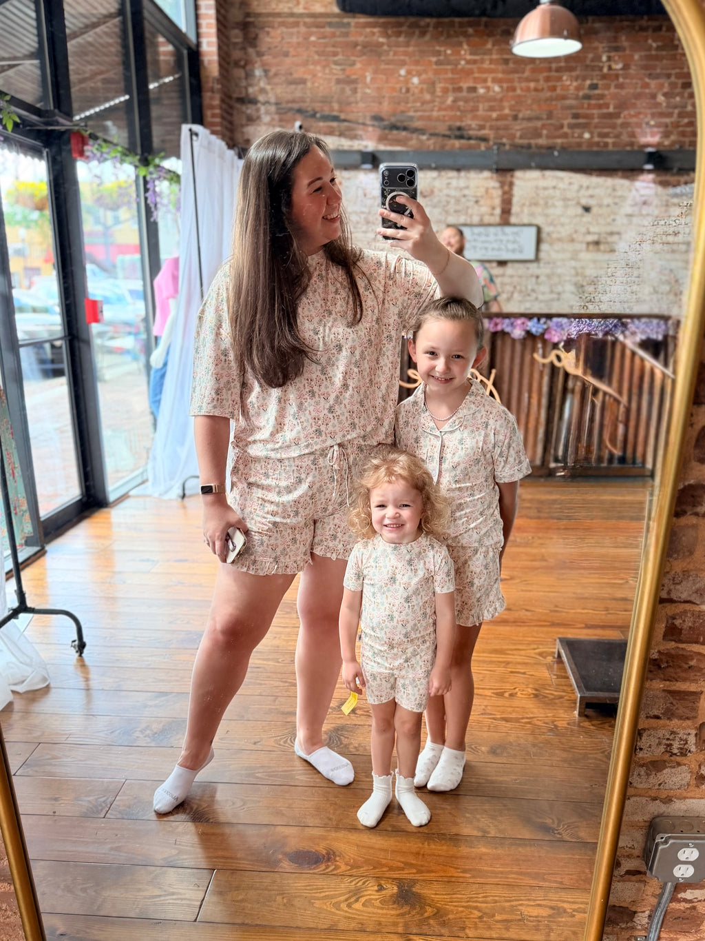 Heirloom Floral Bamboo Pajamas Set - Toddler