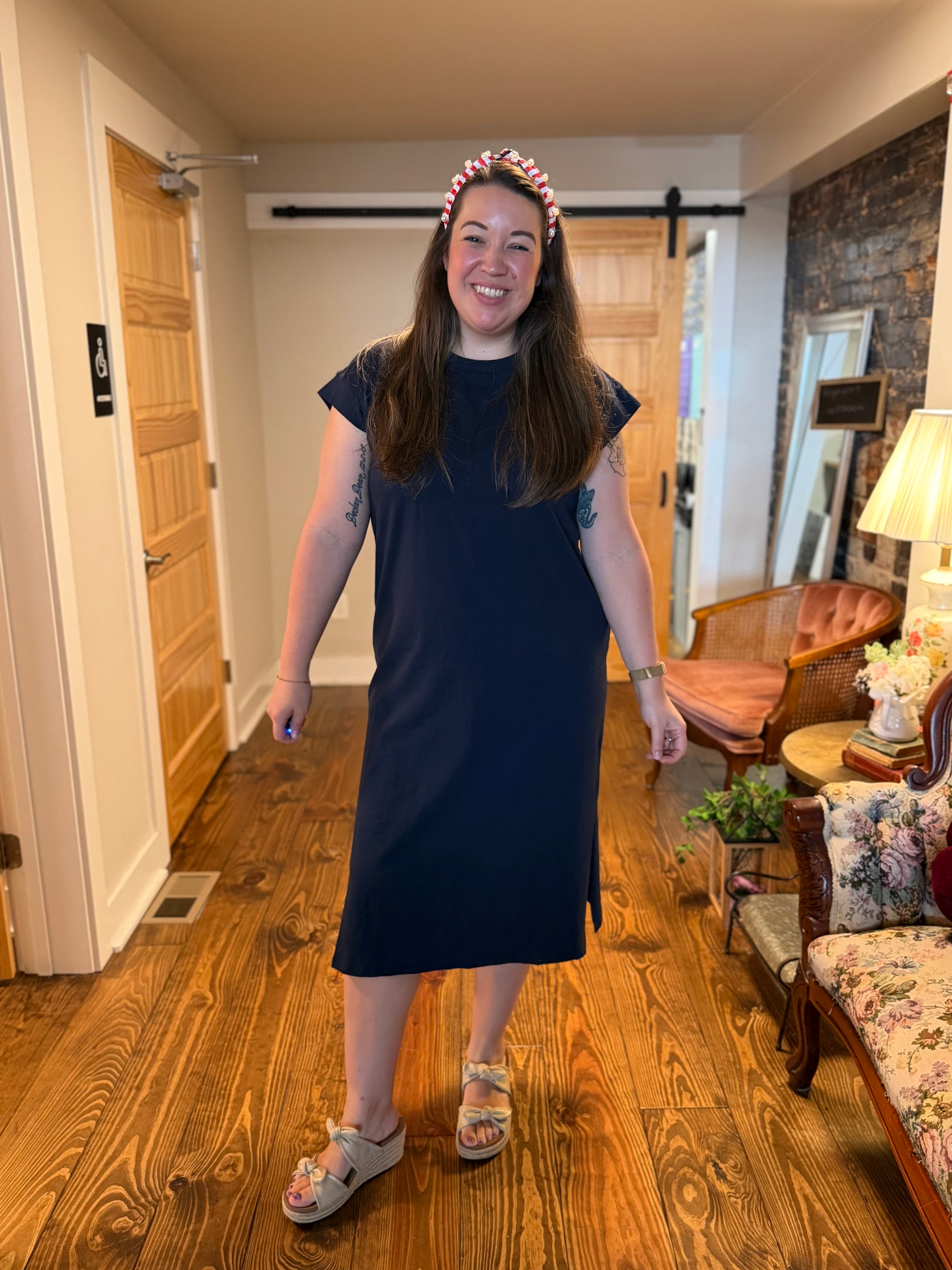 The Midnight Fireworks Dress