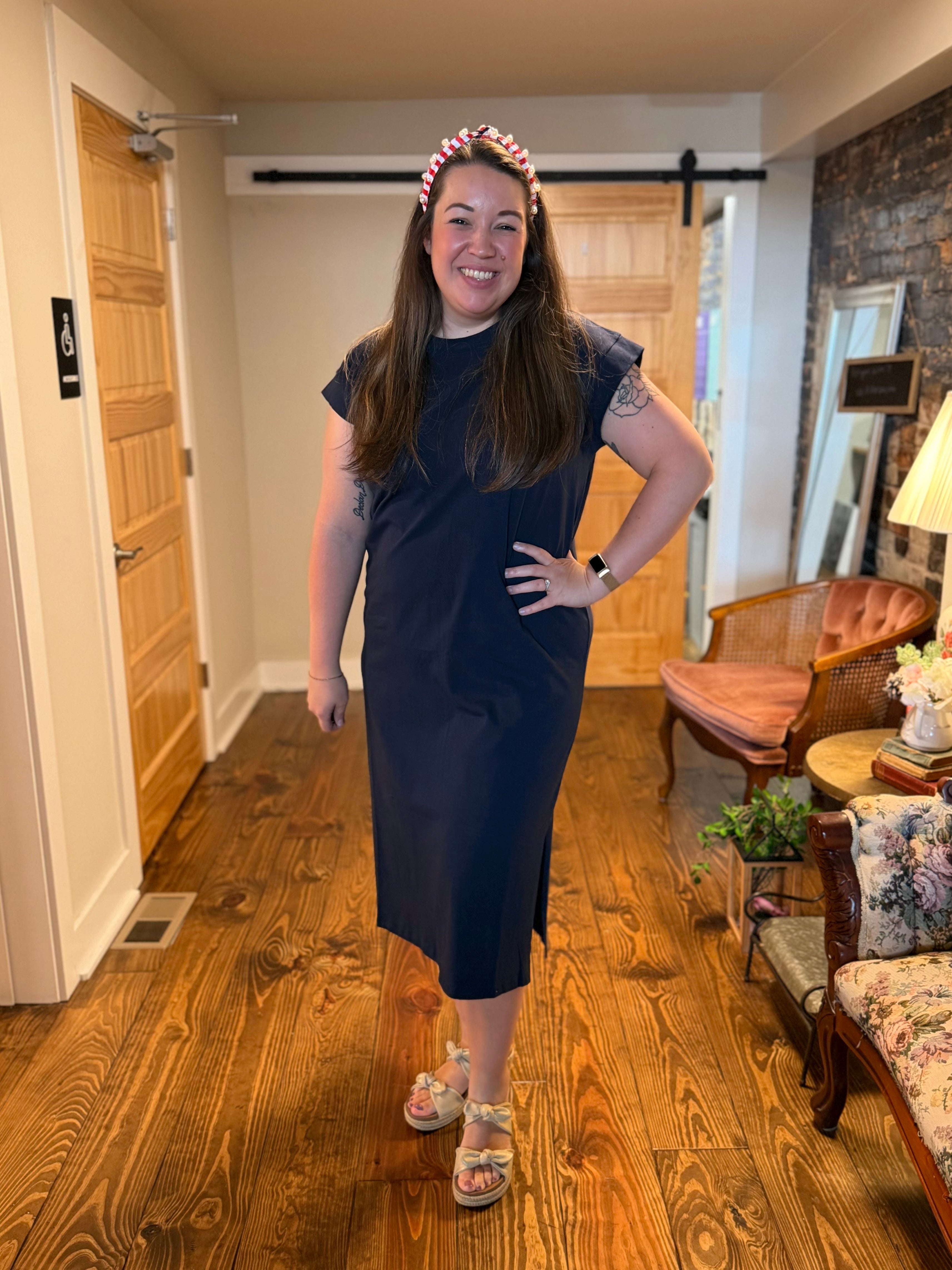 The Midnight Fireworks Dress