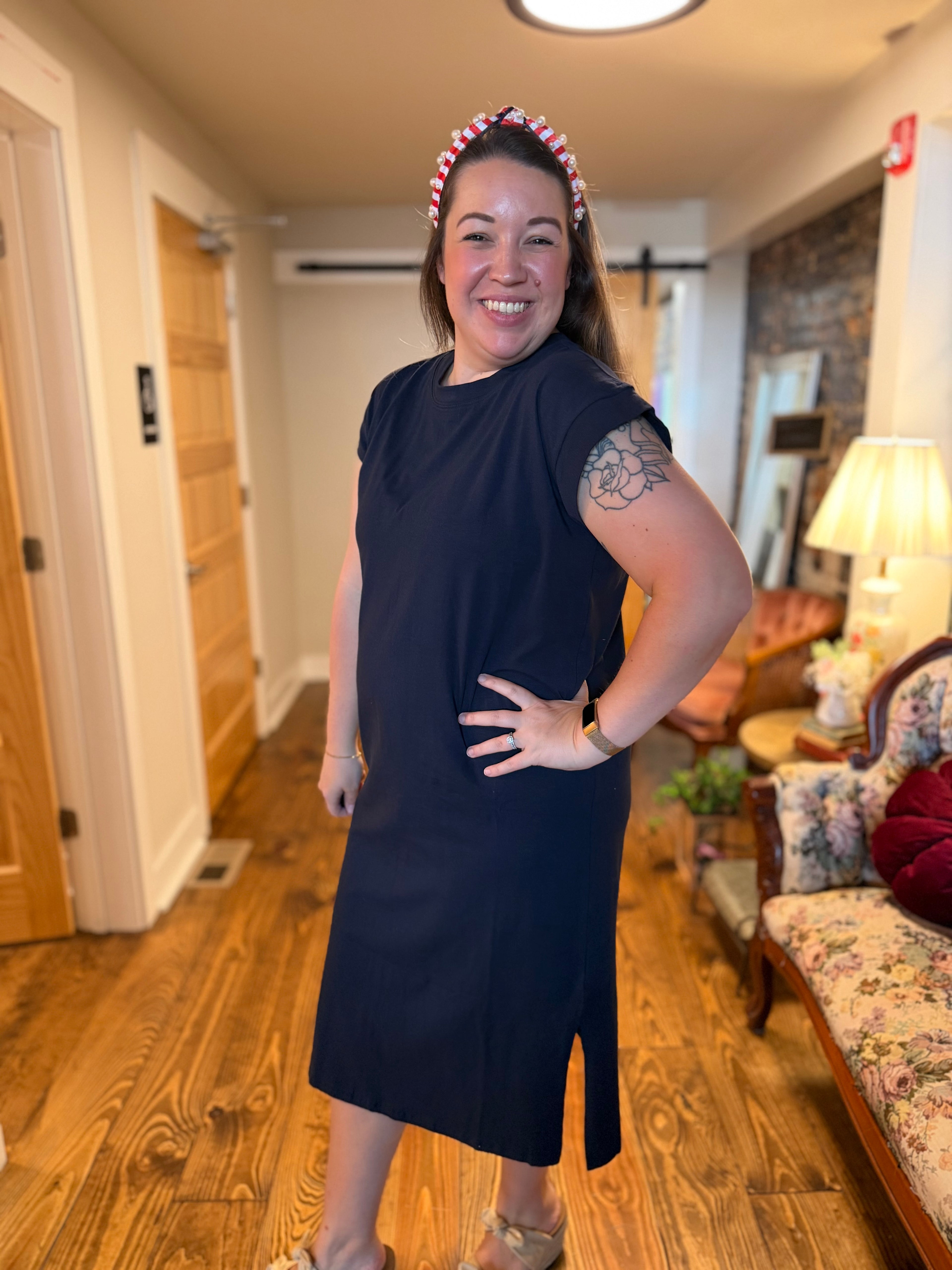 The Midnight Fireworks Dress