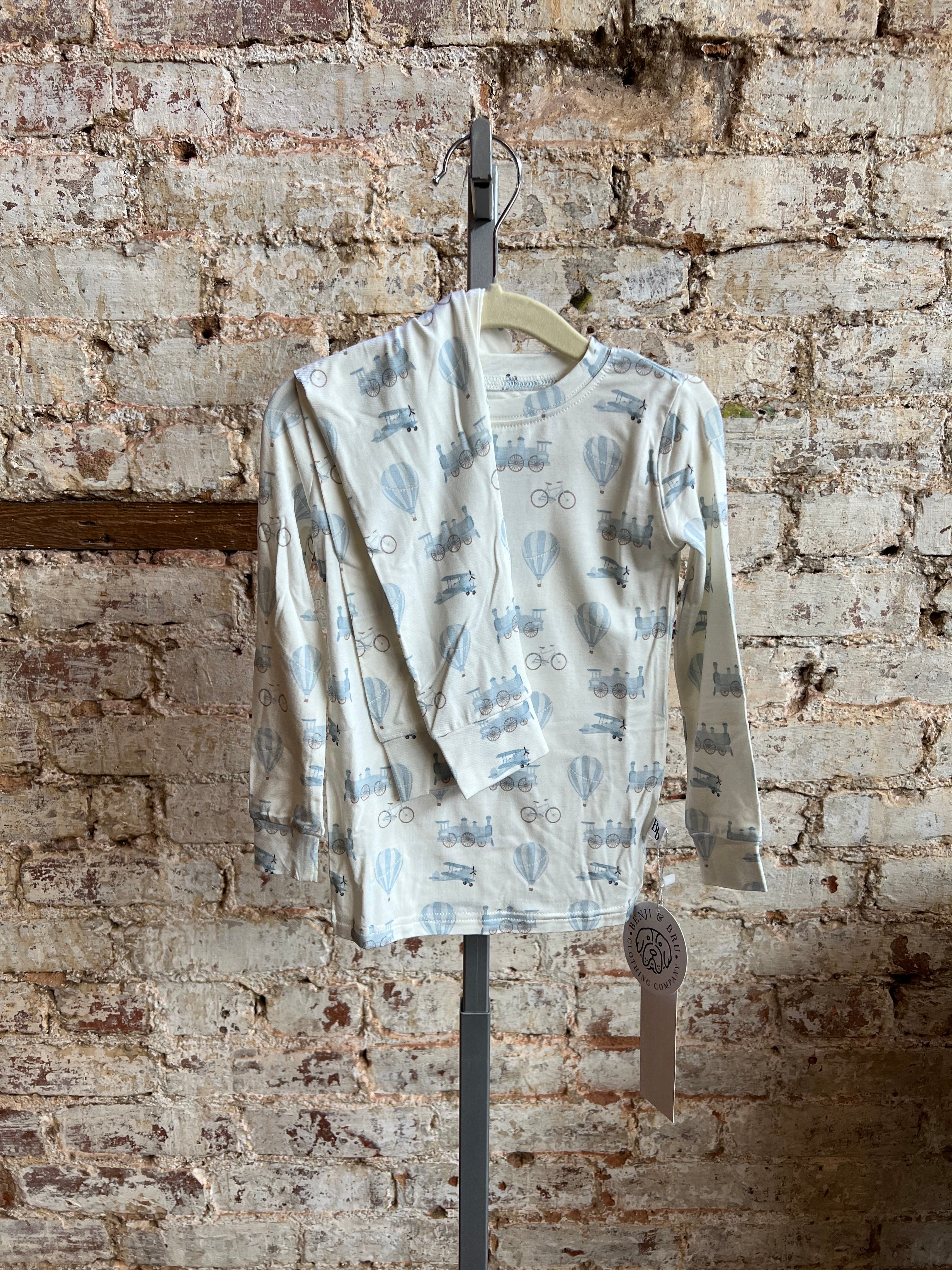 Little Travelers Bamboo Pajamas Set