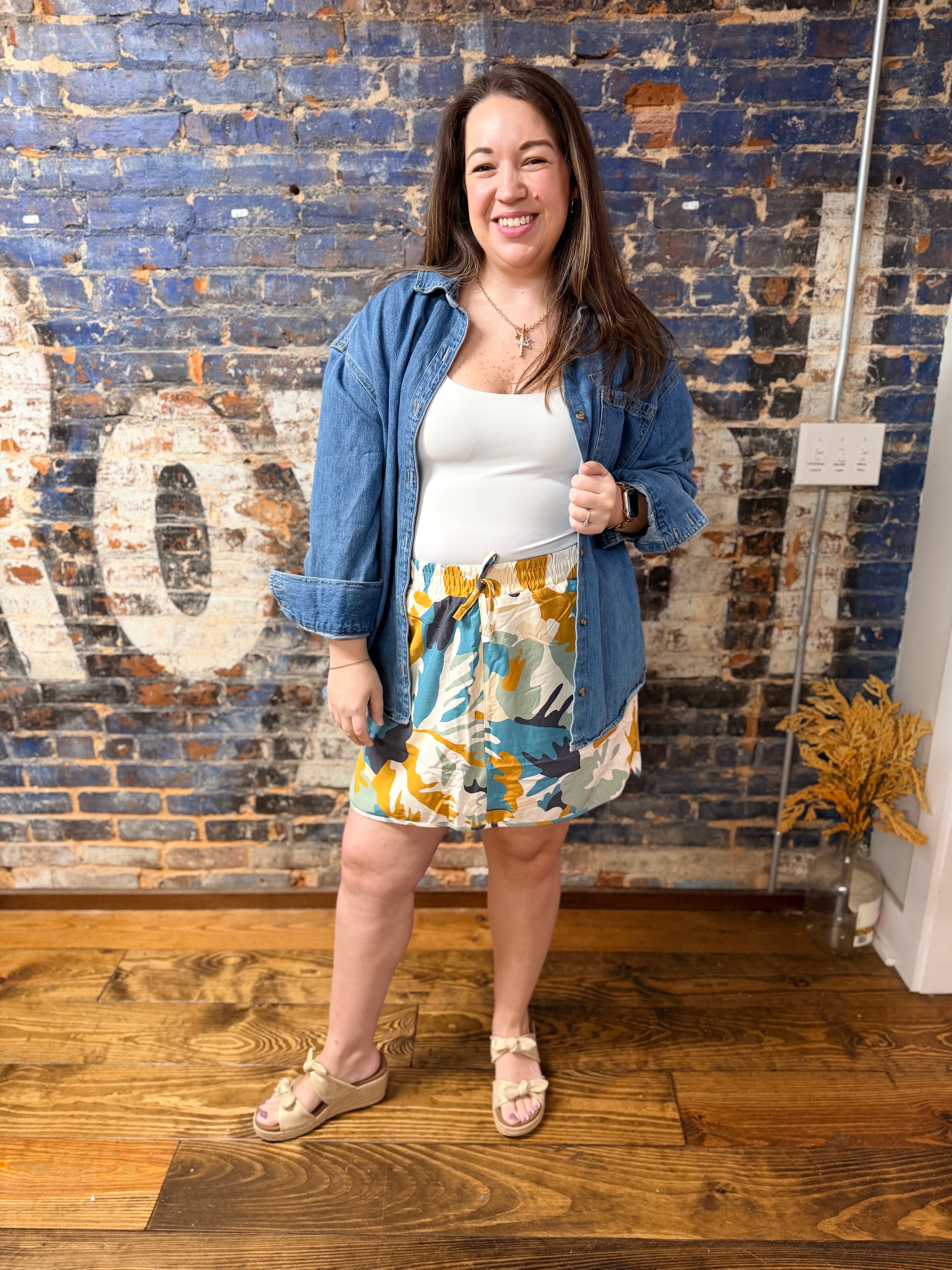 The Painted Coast Skort