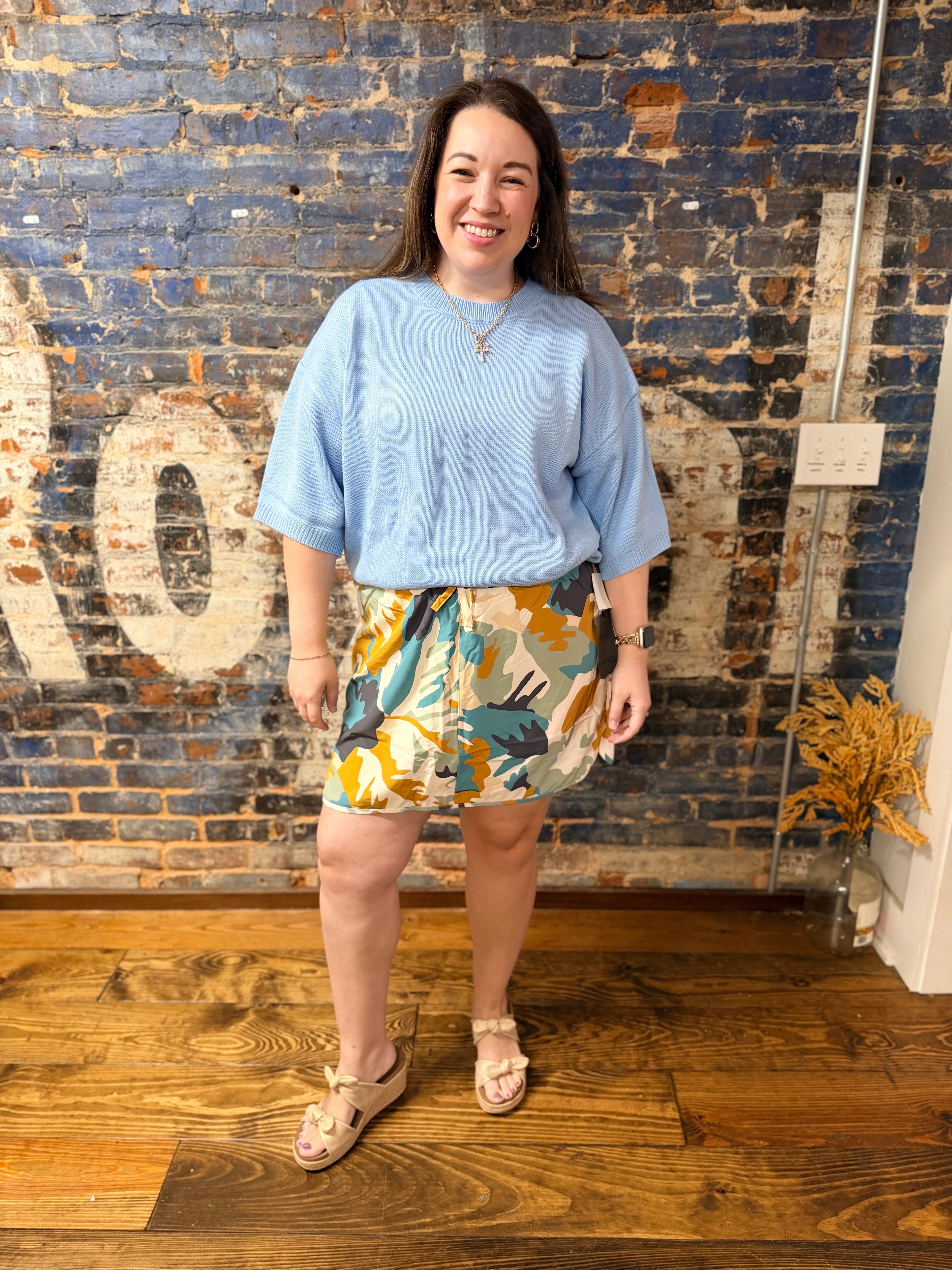 The Painted Coast Skort