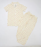 Gingham Cherries Bamboo Pajamas Set - Youth