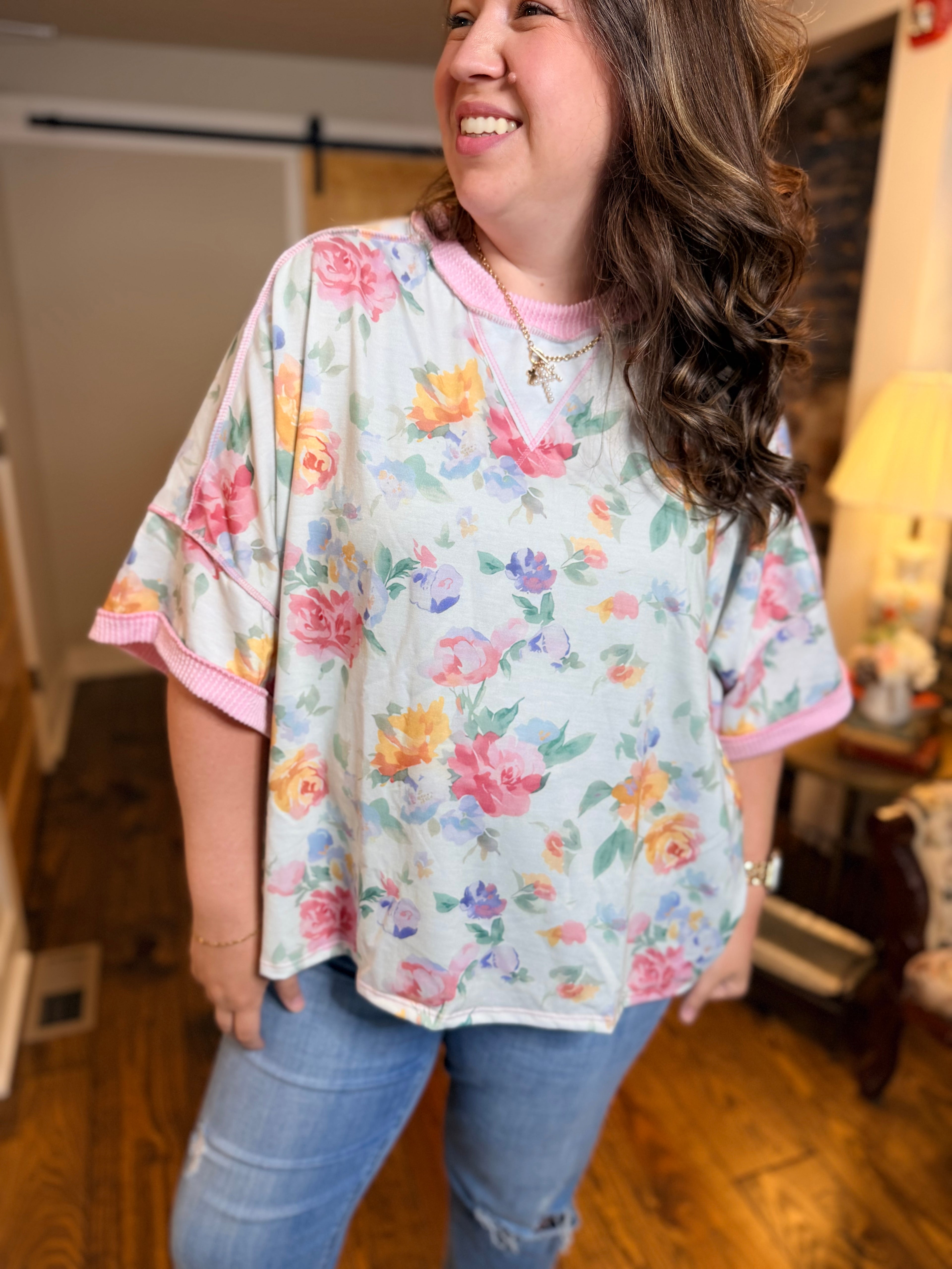 The Blush Garden Top