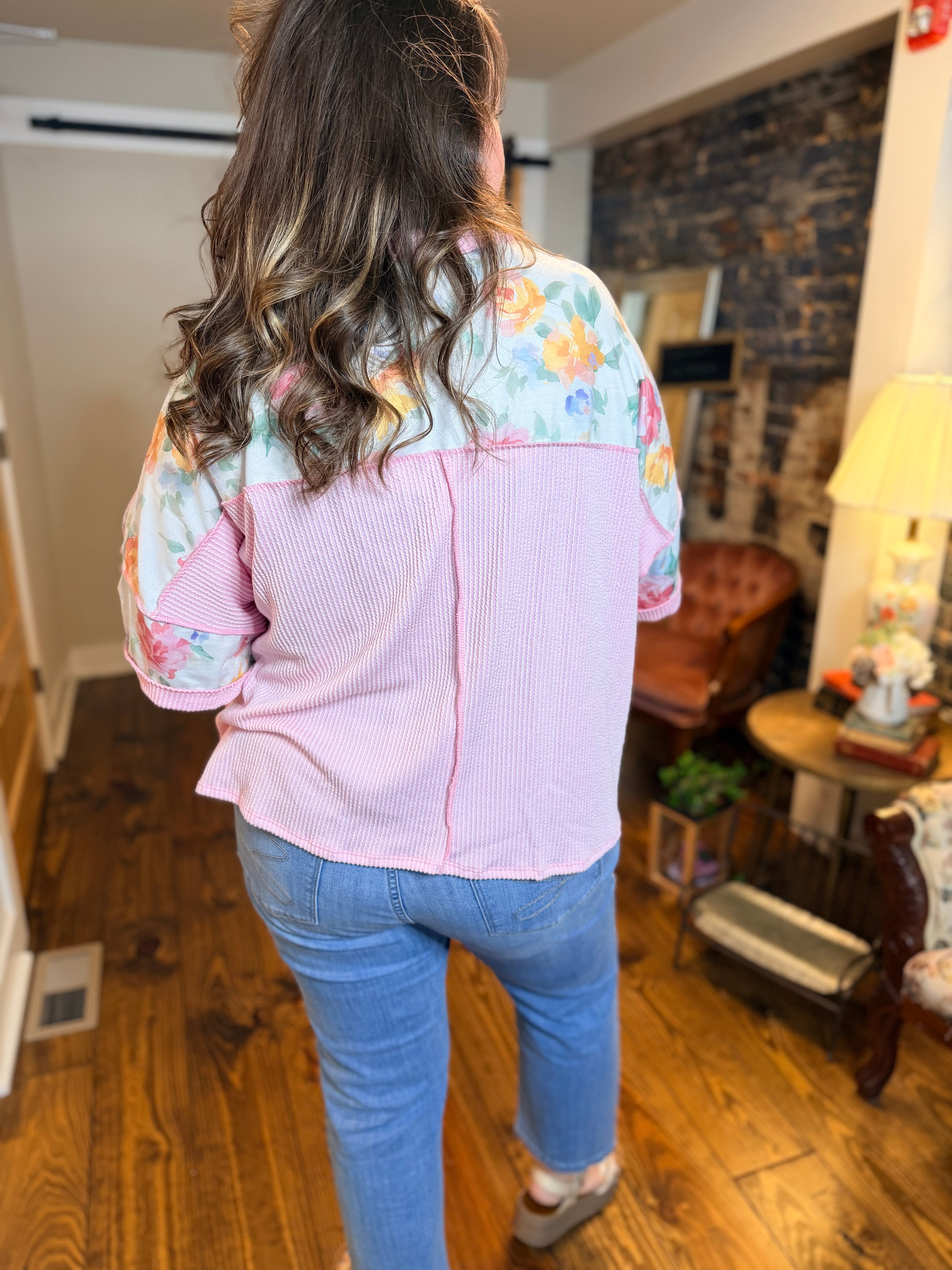 The Blush Garden Top