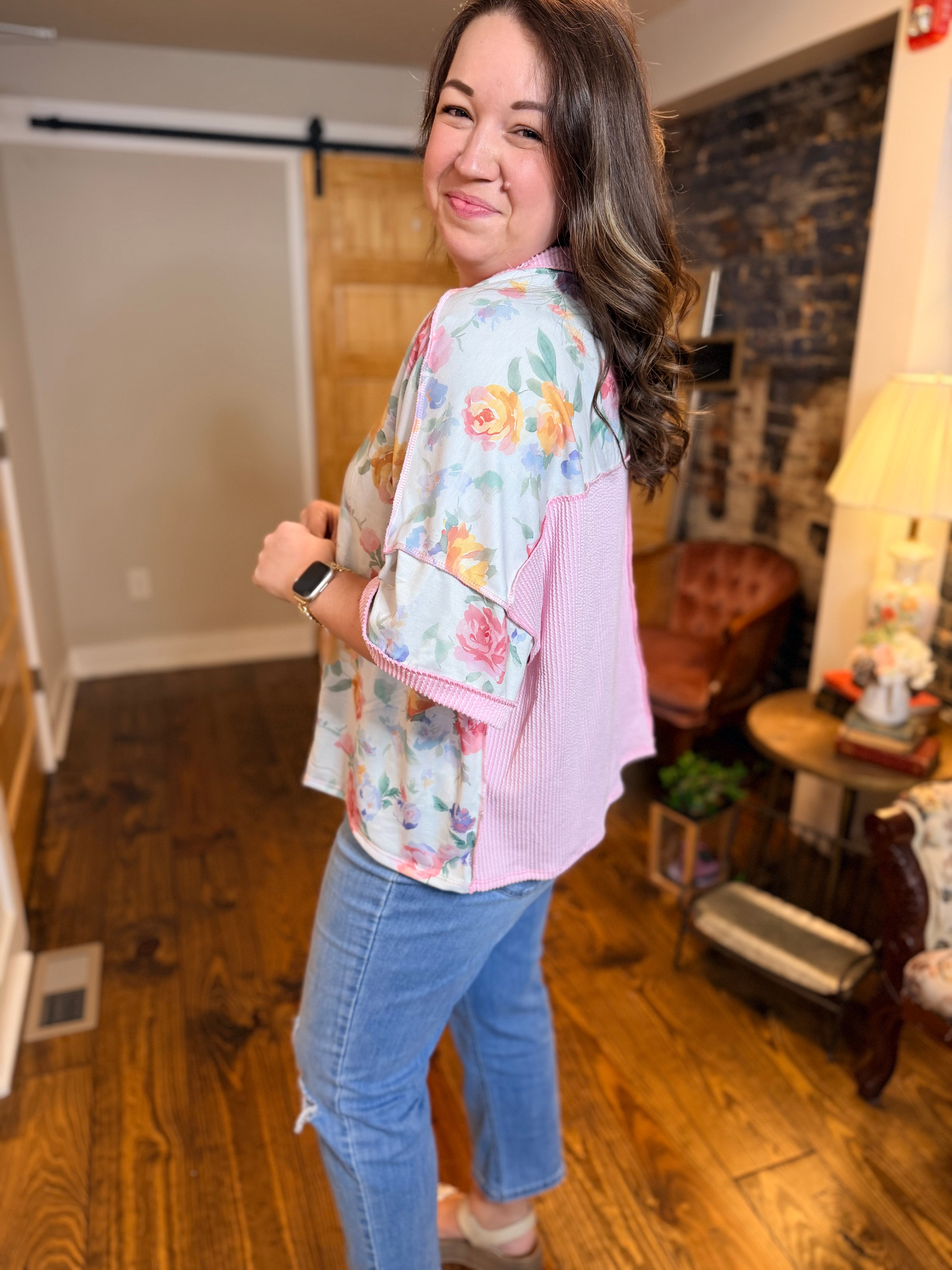 The Blush Garden Top
