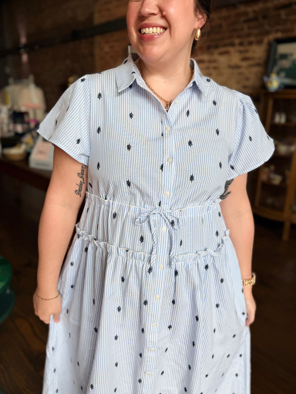 The Heritage Stripe Dress