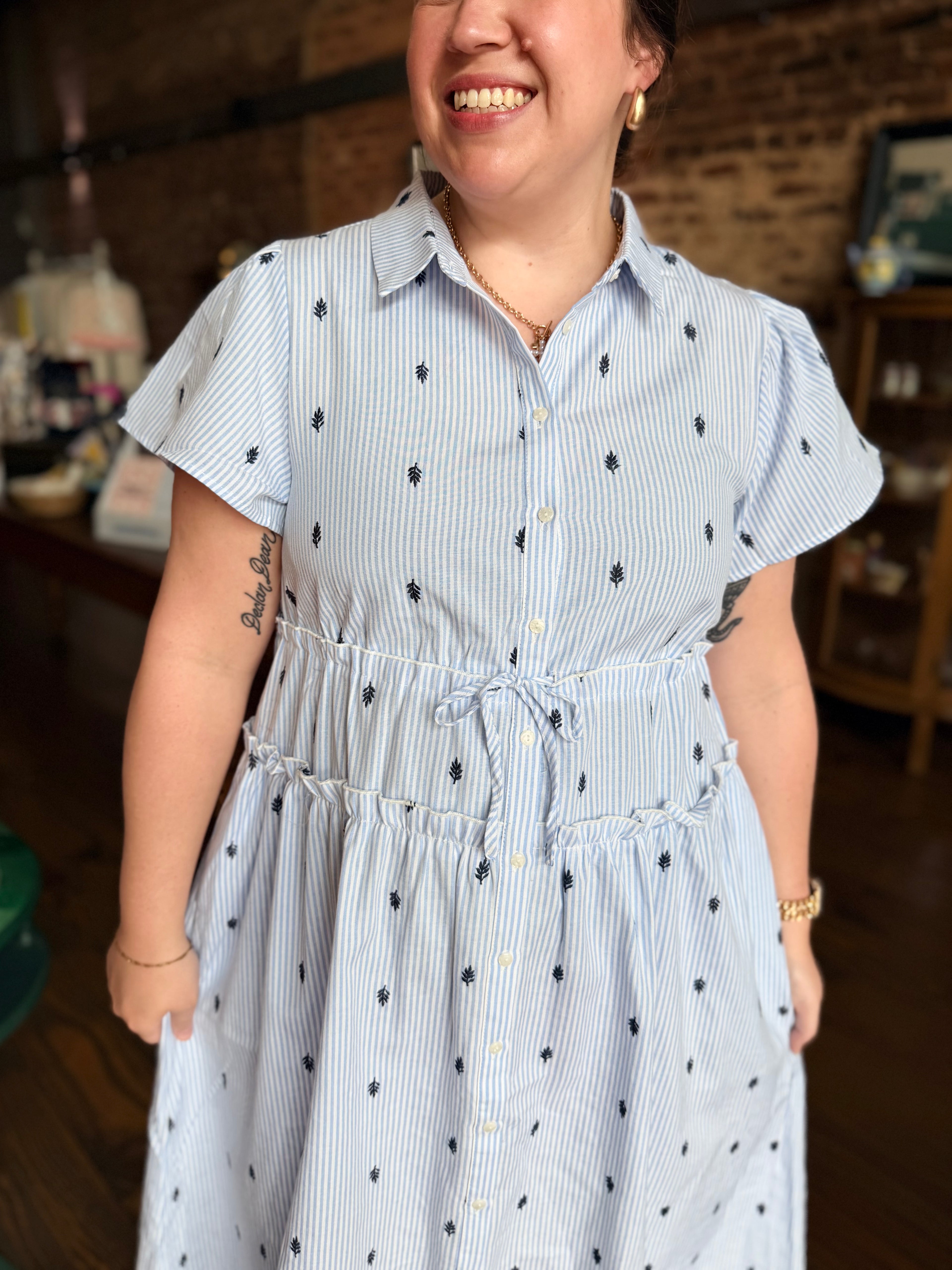 The Heritage Stripe Dress