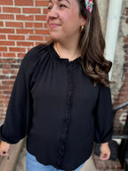 The Always Appropriate Ruffle Blouse