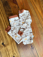 Up, Up, & Away Airplane Bamboo Pajamas Set