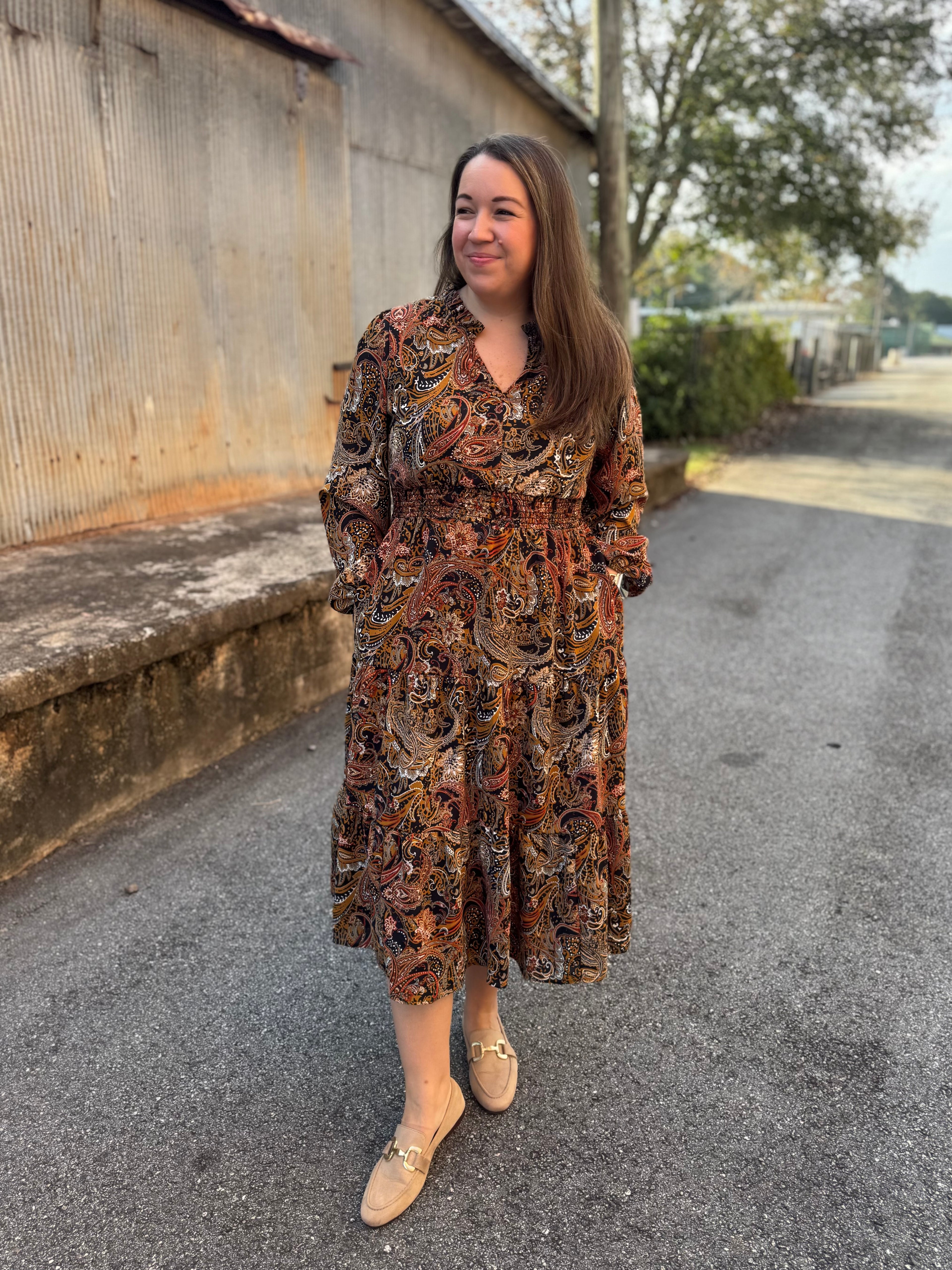 Saddle Creek Midi Dress