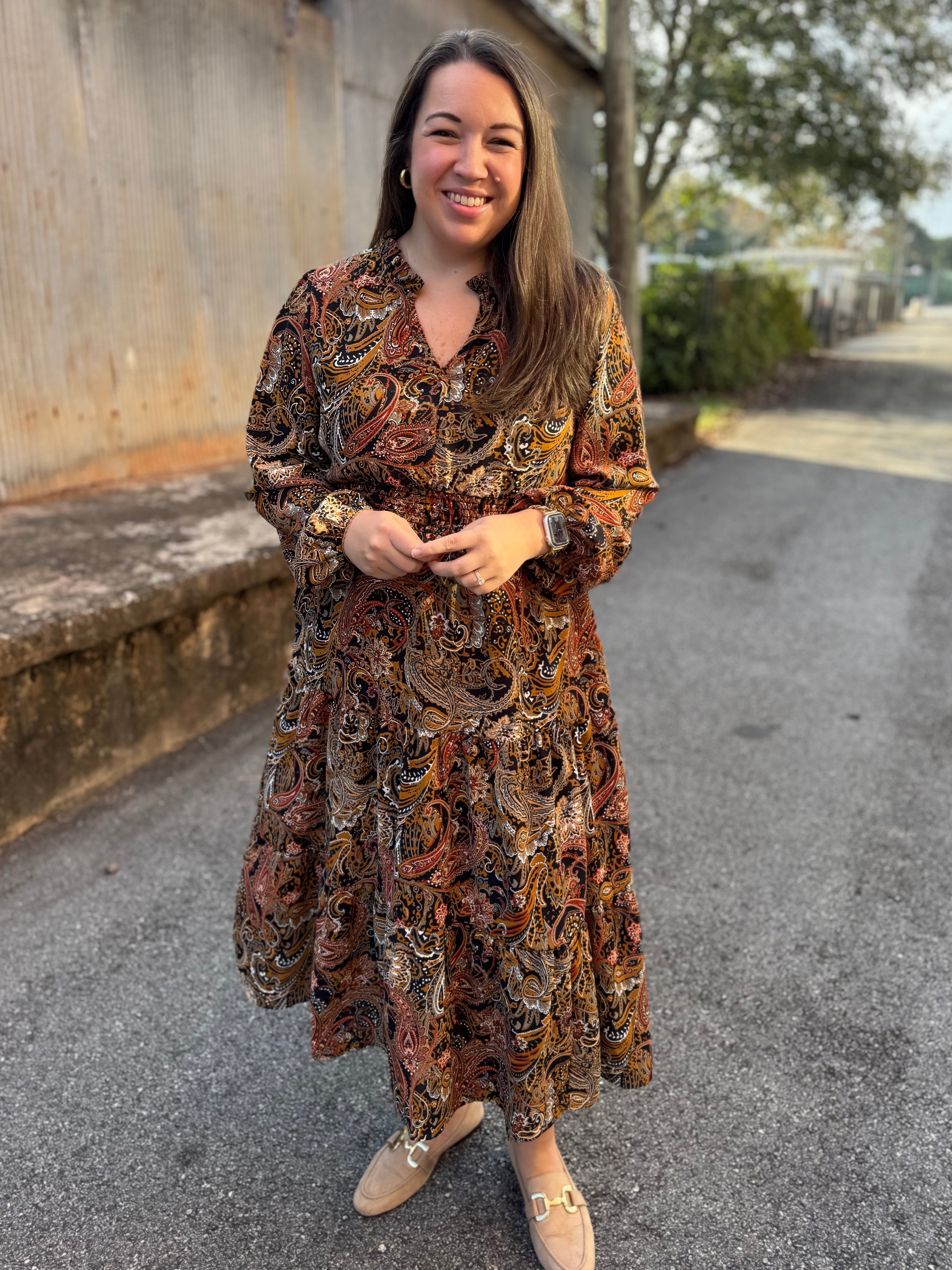 Saddle Creek Midi Dress