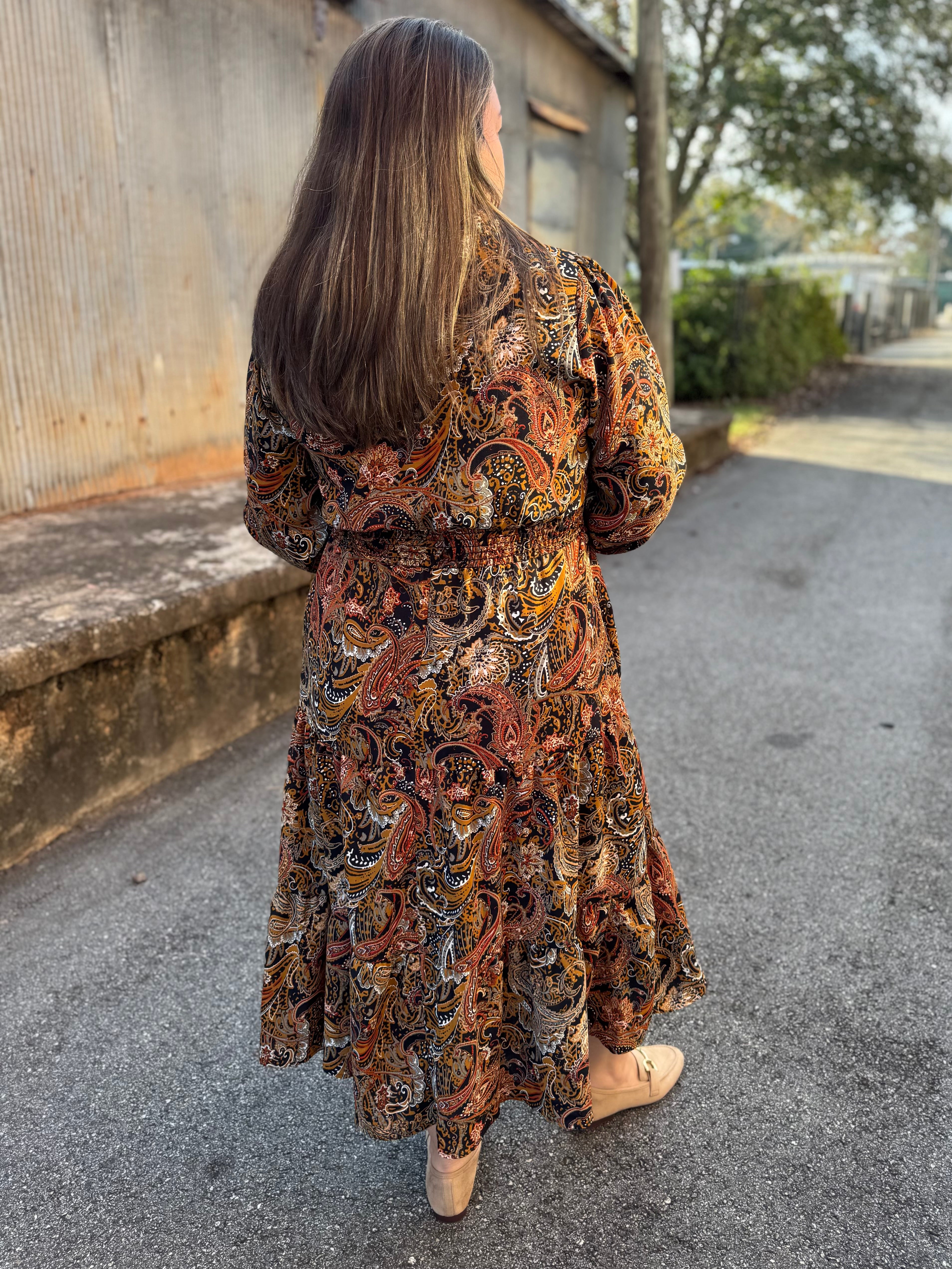 Saddle Creek Midi Dress