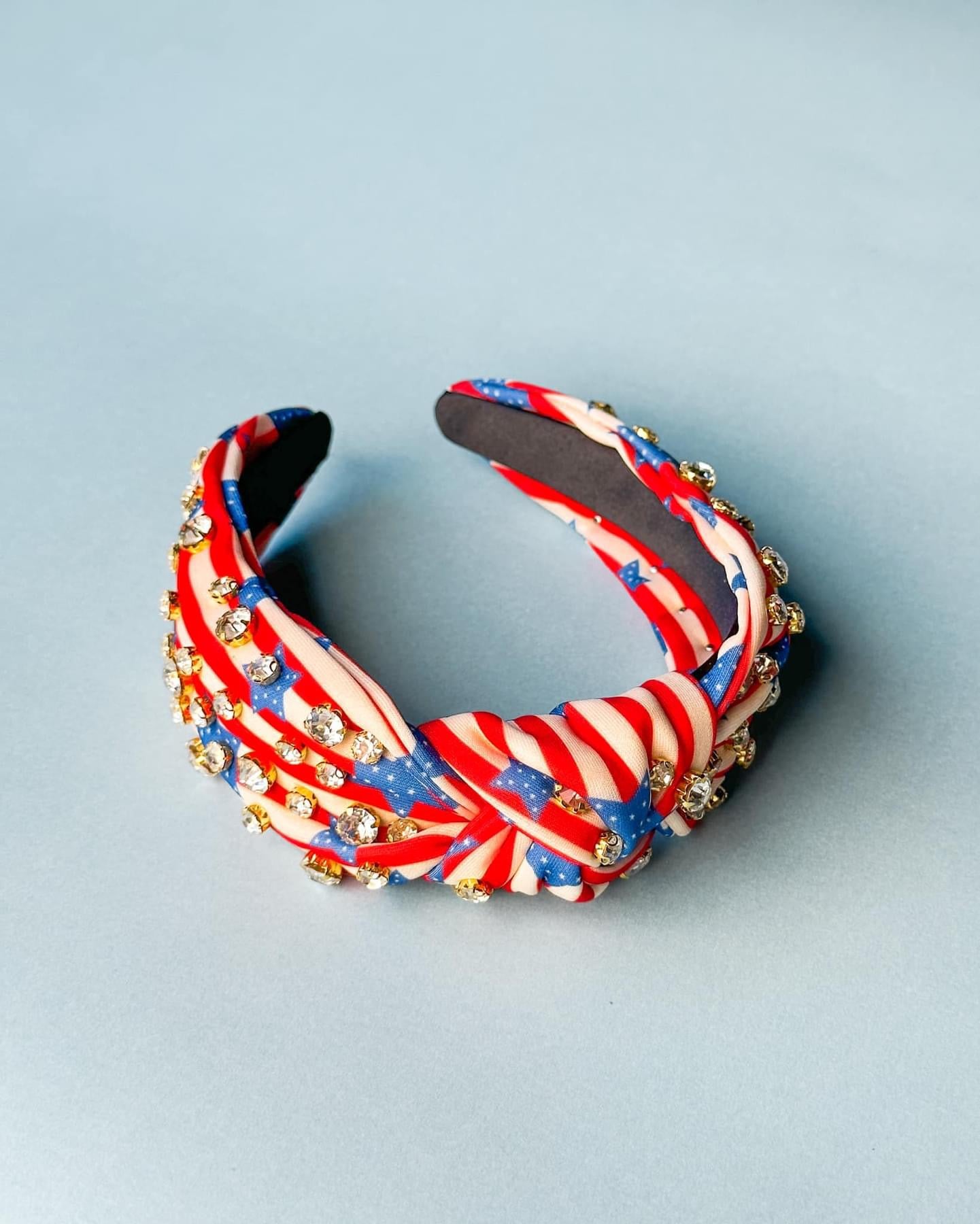 Patriotic Stars & Stripe Headband