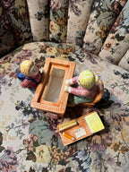 Teapot Teacher's Desk Mrs. Strickly Lotus China 1995 Vintage