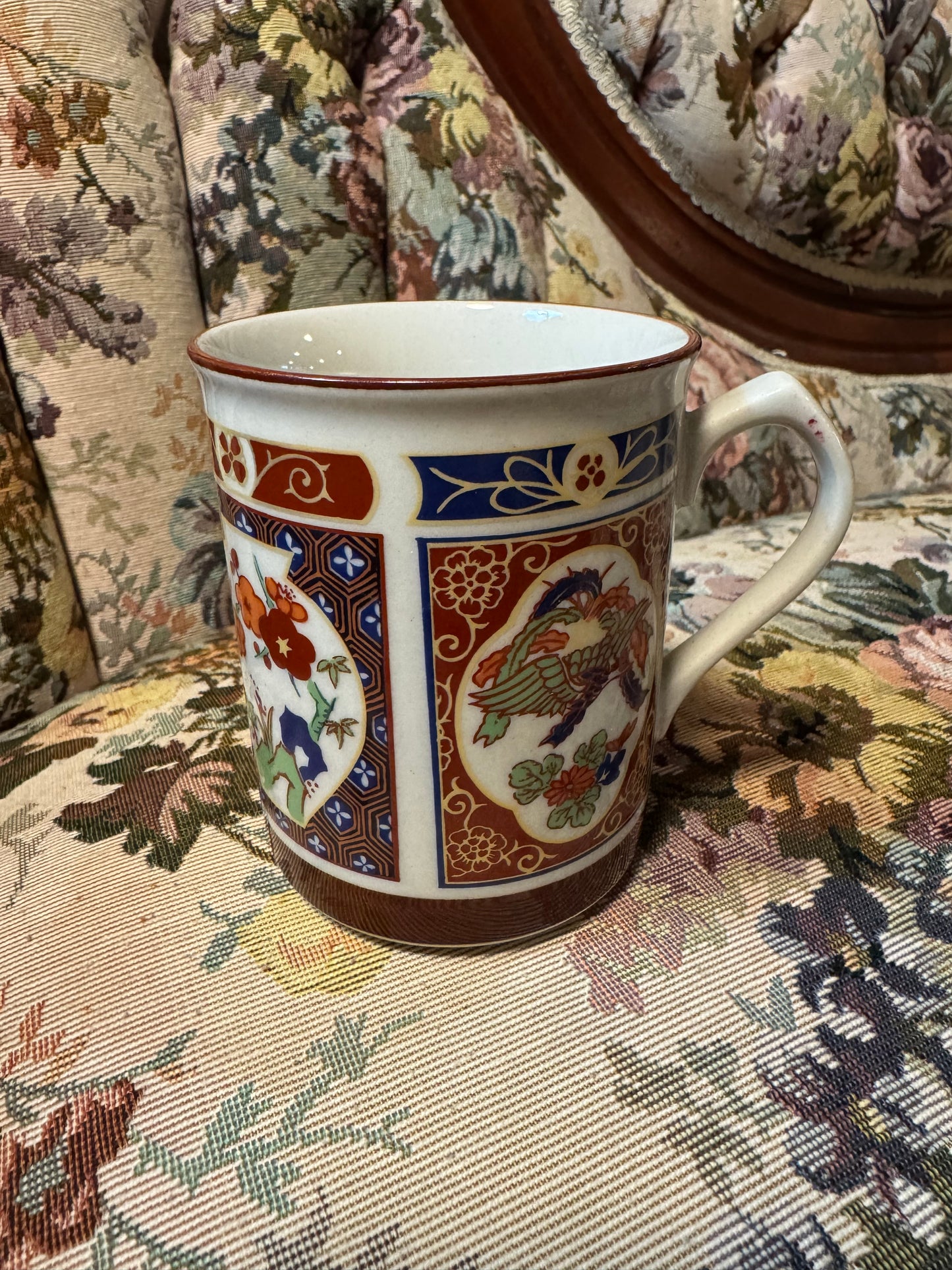 Vintage Imari Ceramic Mug