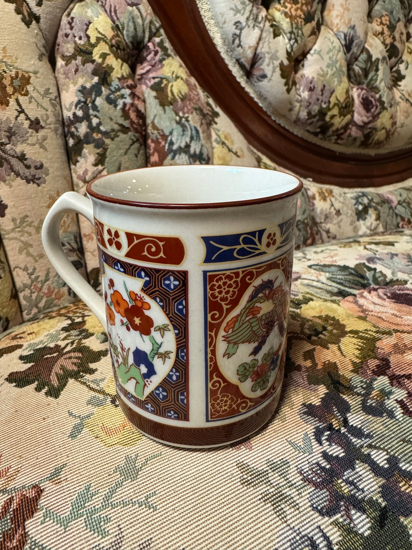 Vintage Imari Ceramic Mug