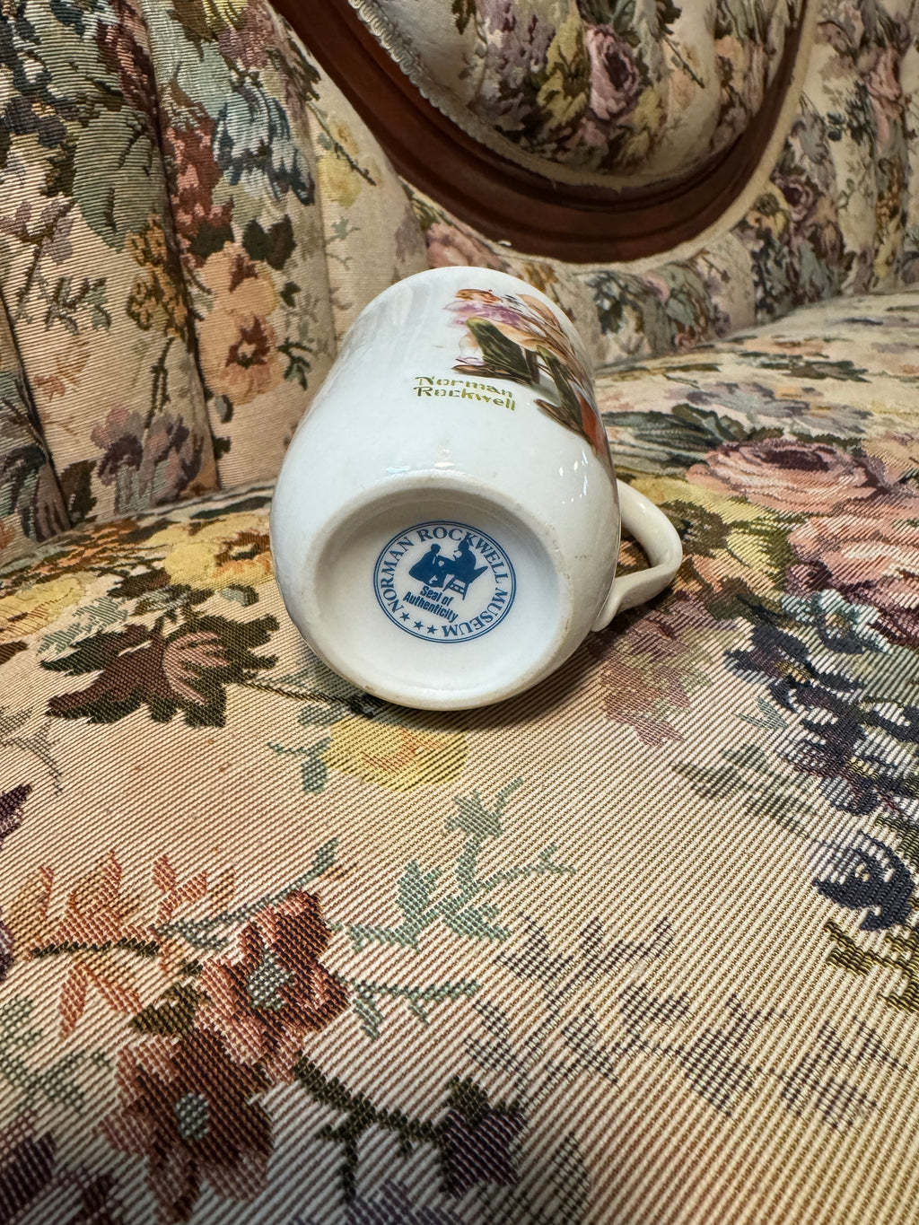Vintage Normal Rockwell “Toymaker” Mug
