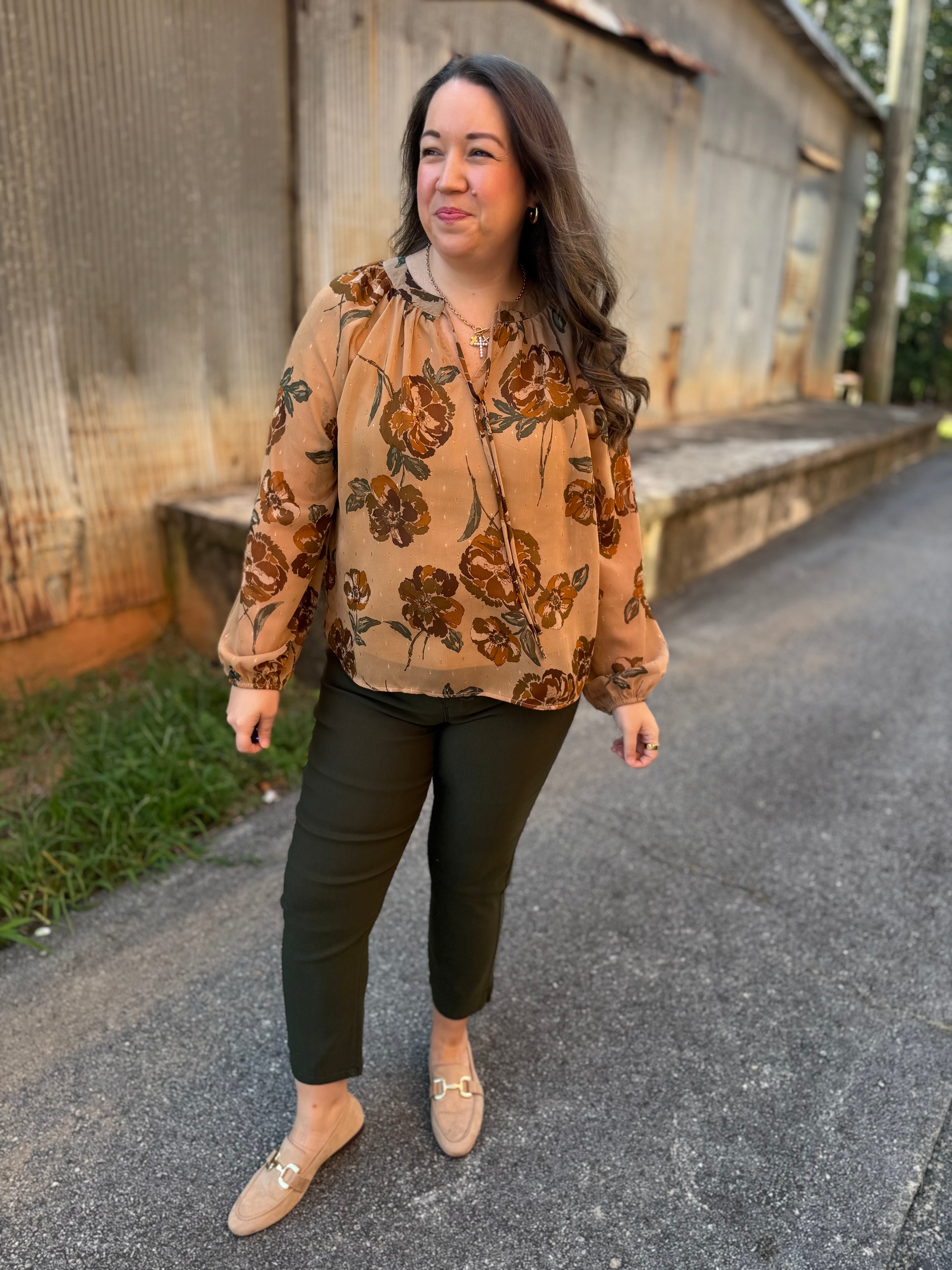 The Falling Leaves Blouse