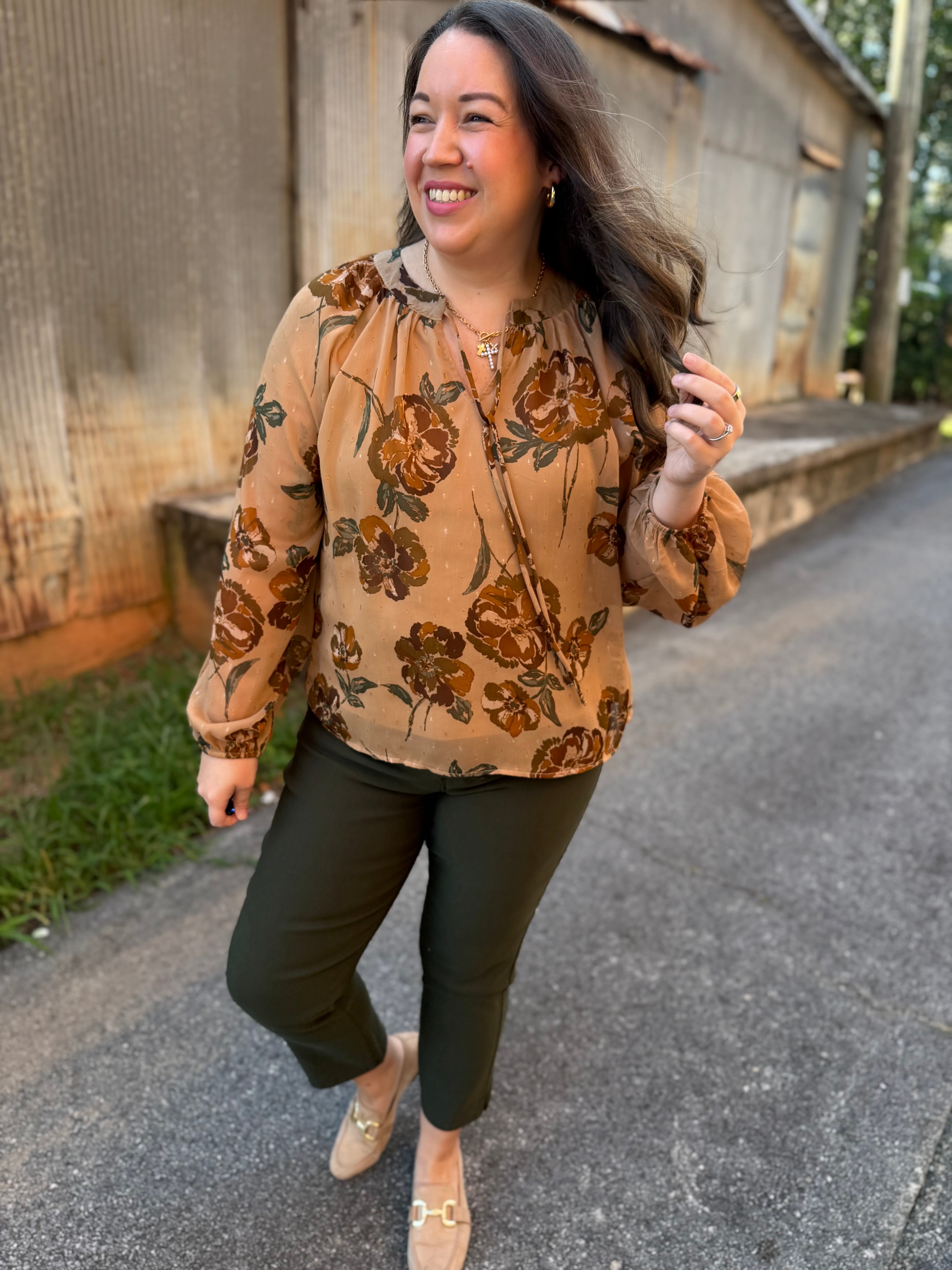 The Falling Leaves Blouse