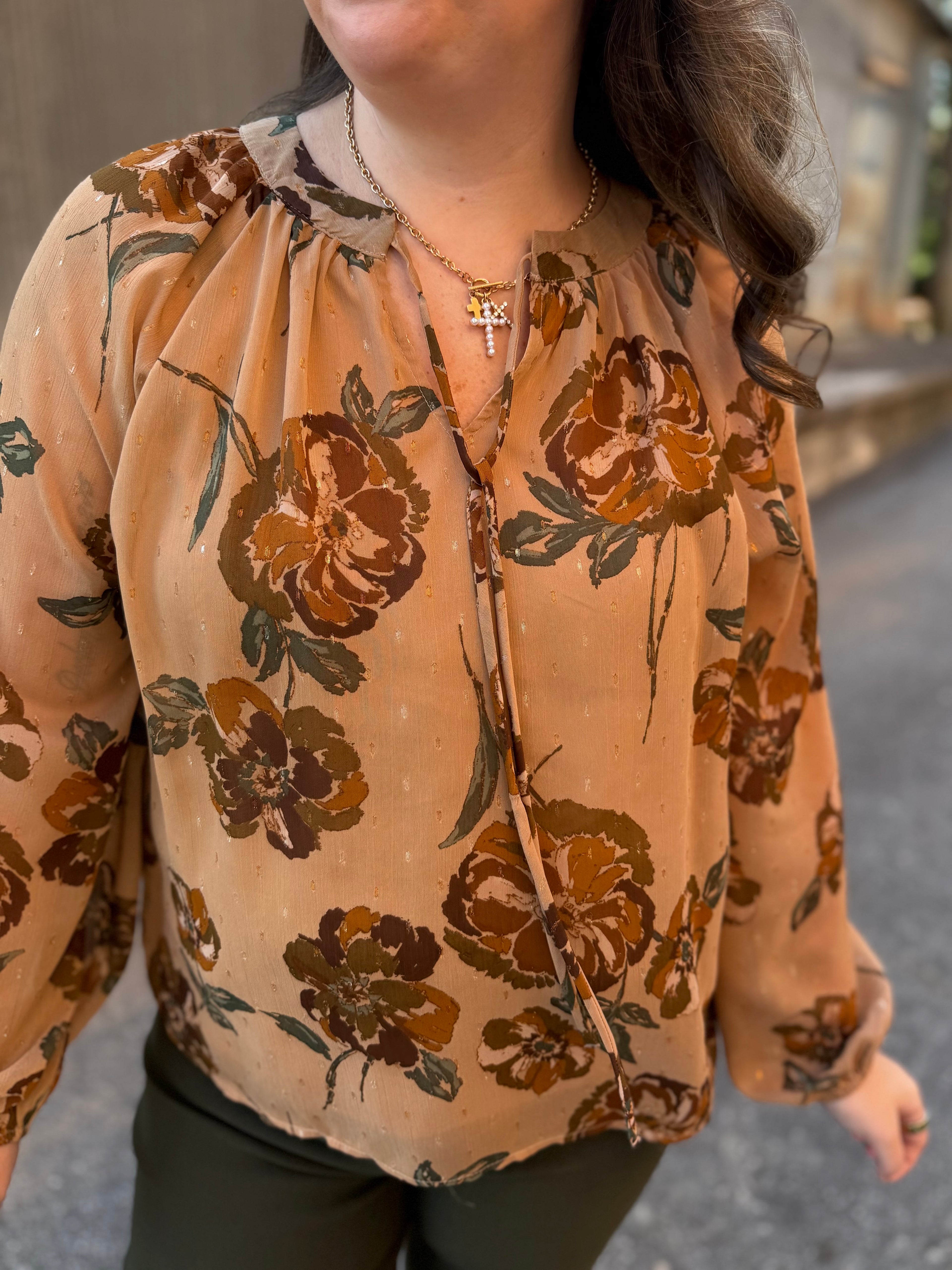 The Falling Leaves Blouse