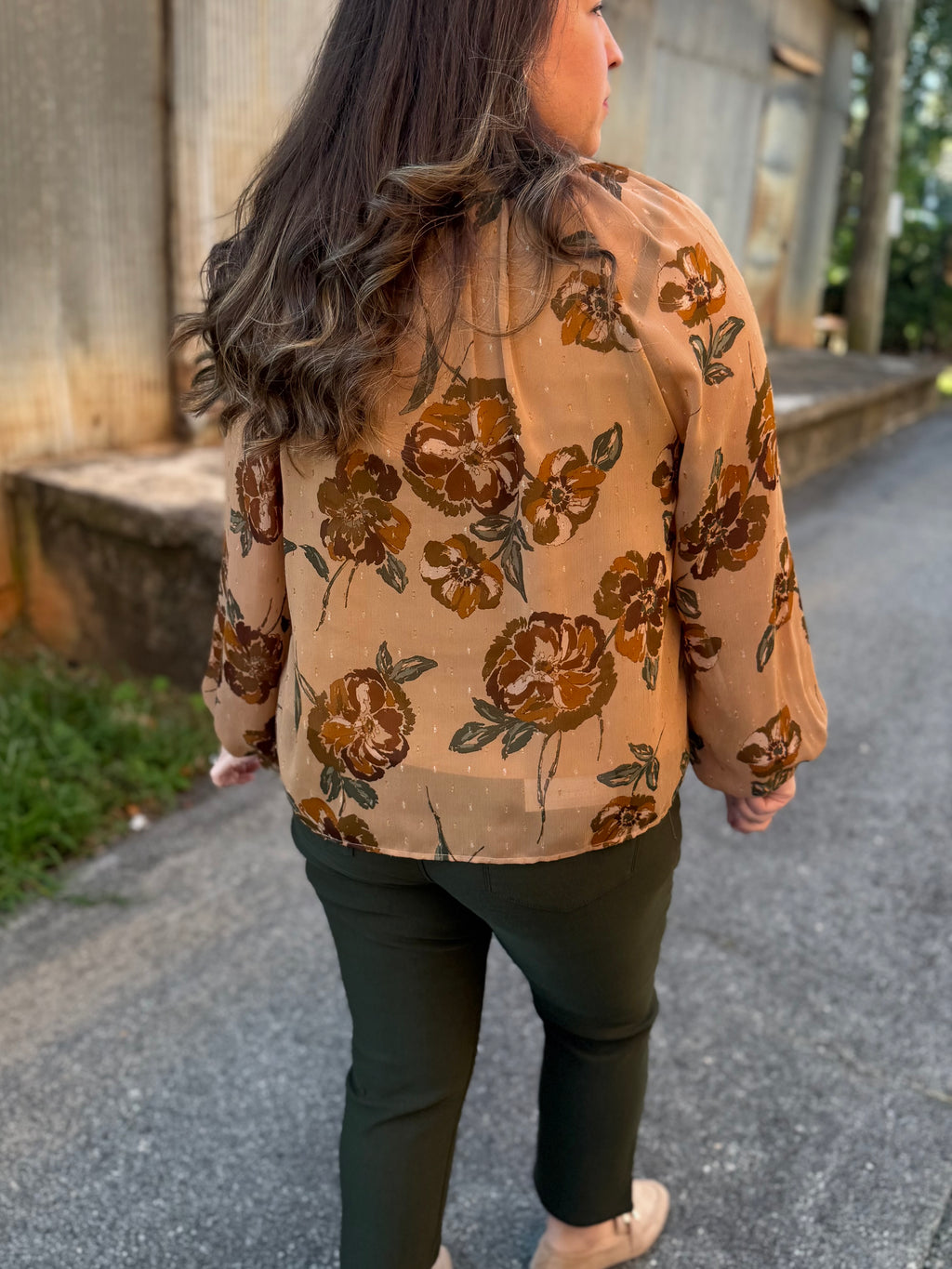 The Falling Leaves Blouse