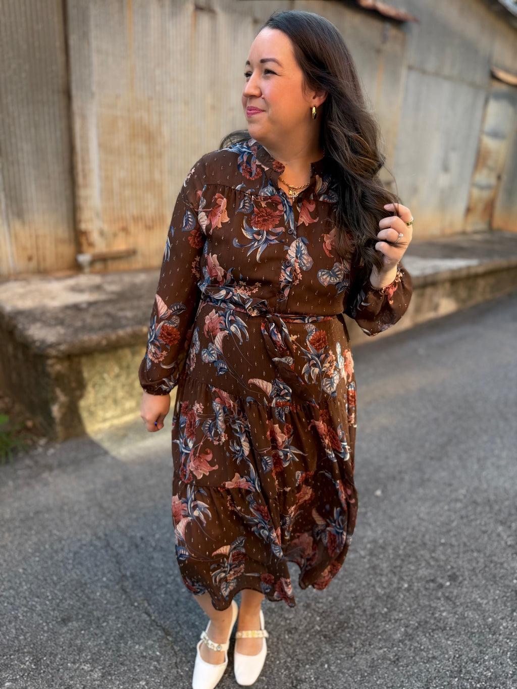 The Autumn in Bloom Dress