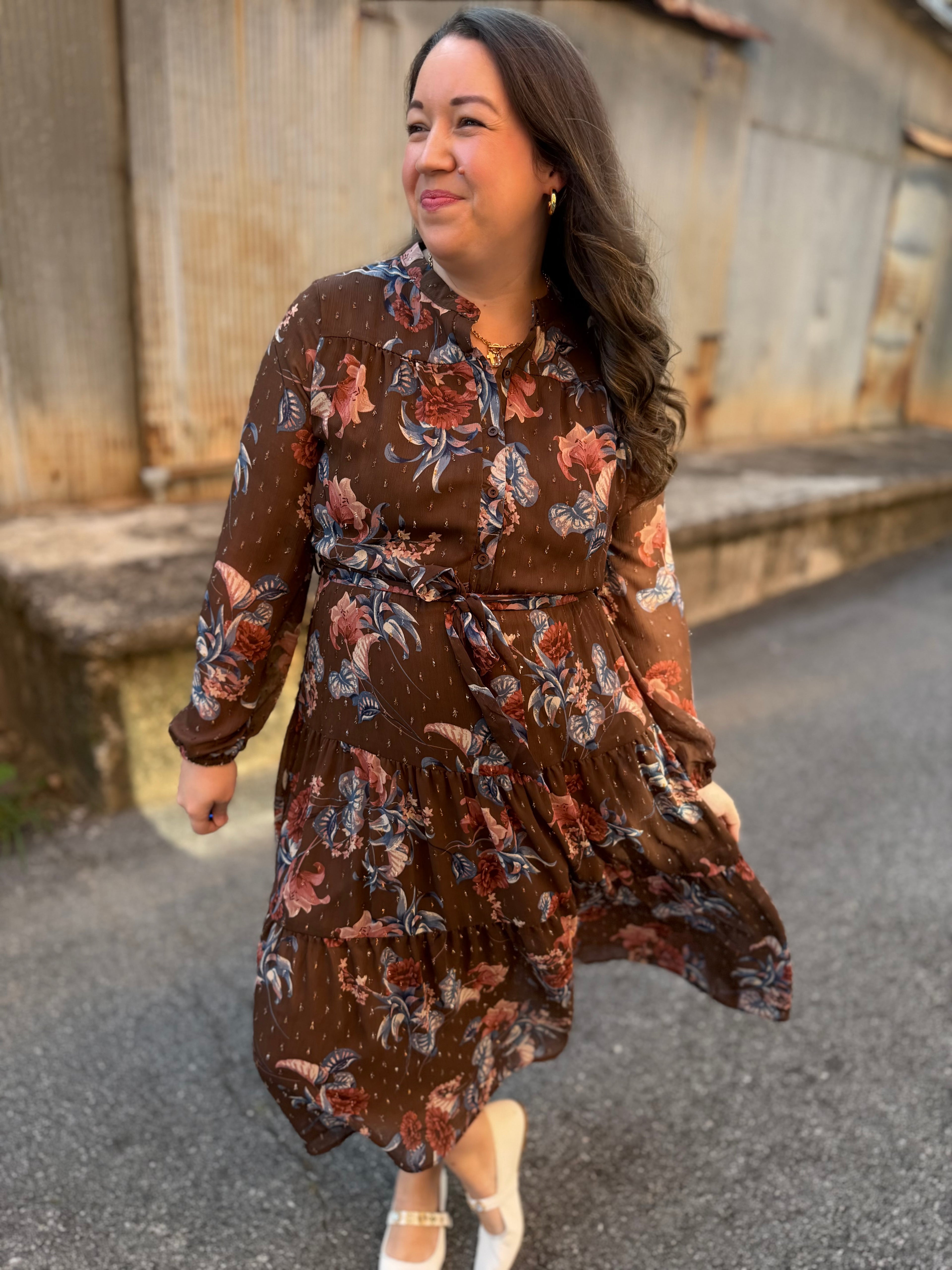 The Autumn in Bloom Dress