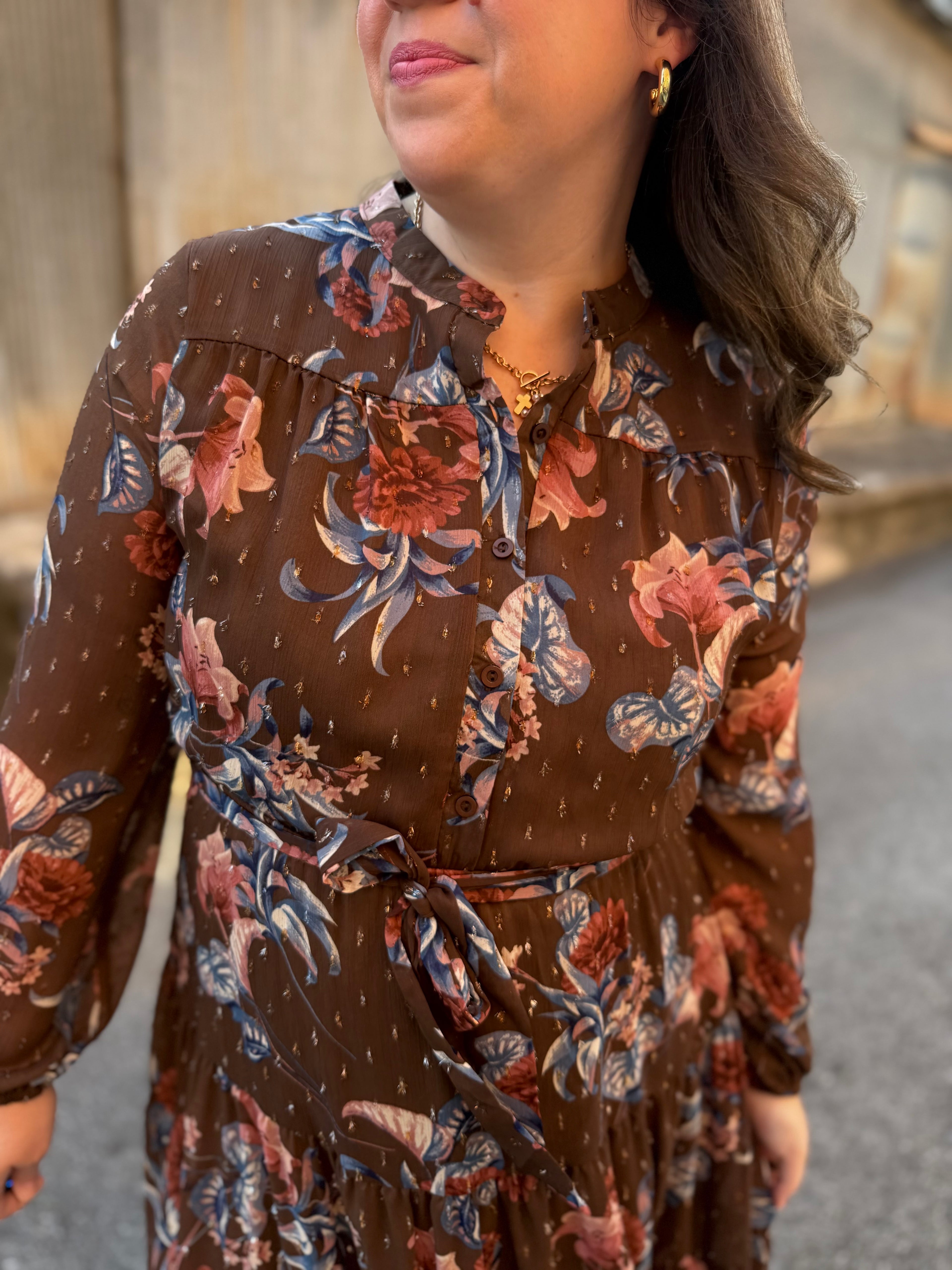 The Autumn in Bloom Dress