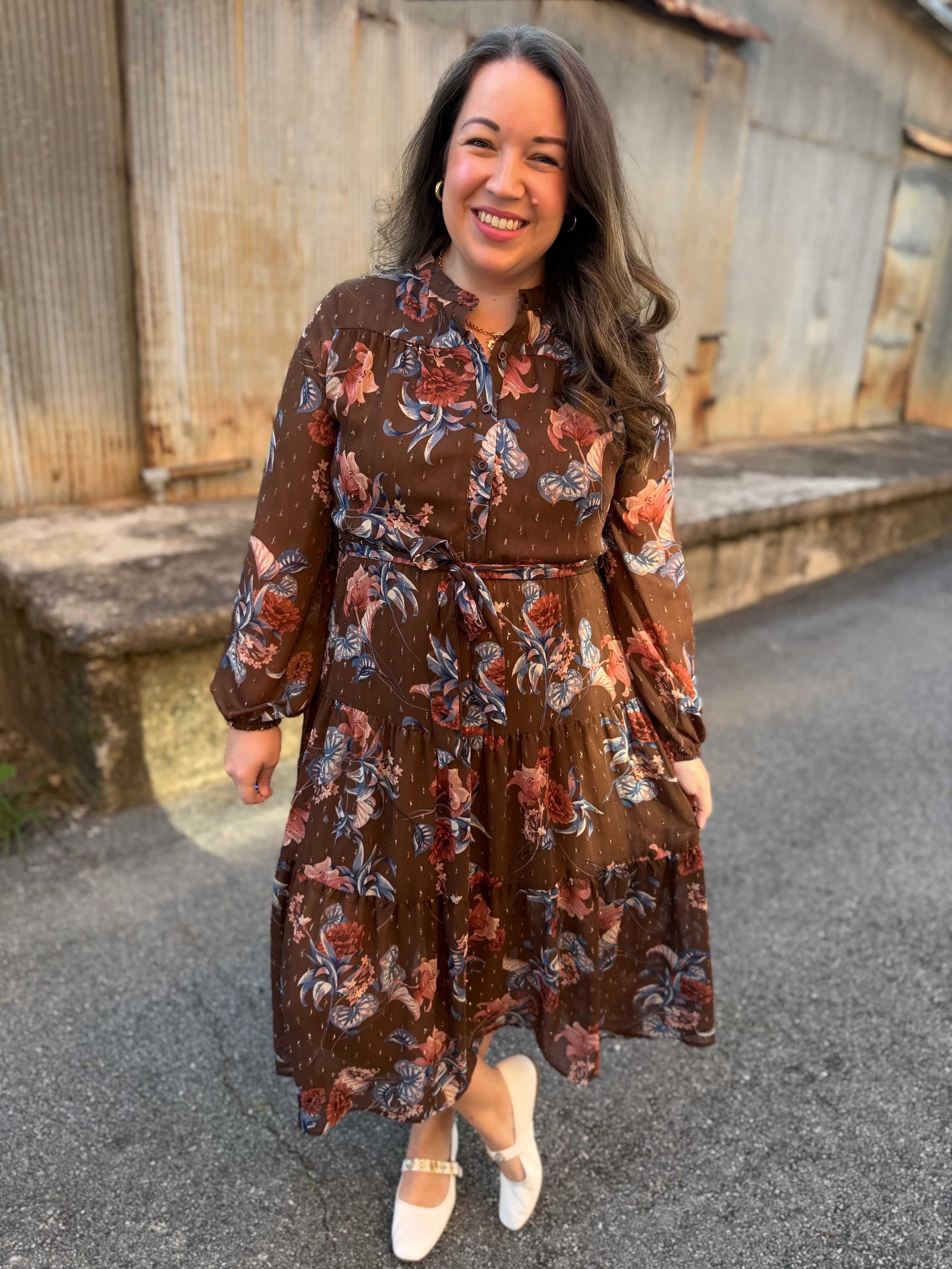 The Autumn in Bloom Dress