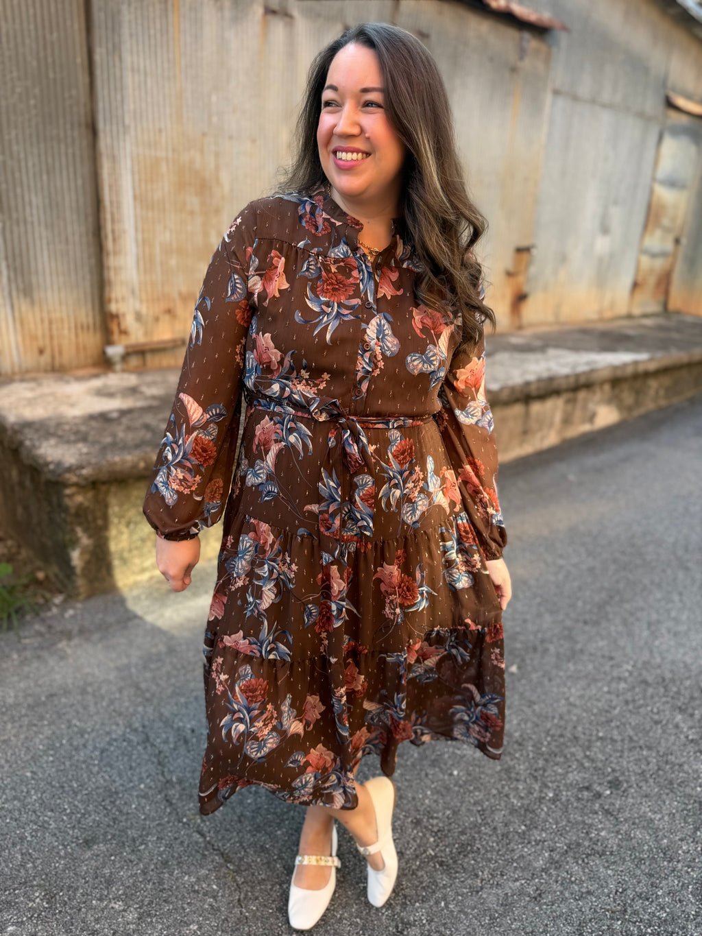 The Autumn in Bloom Dress