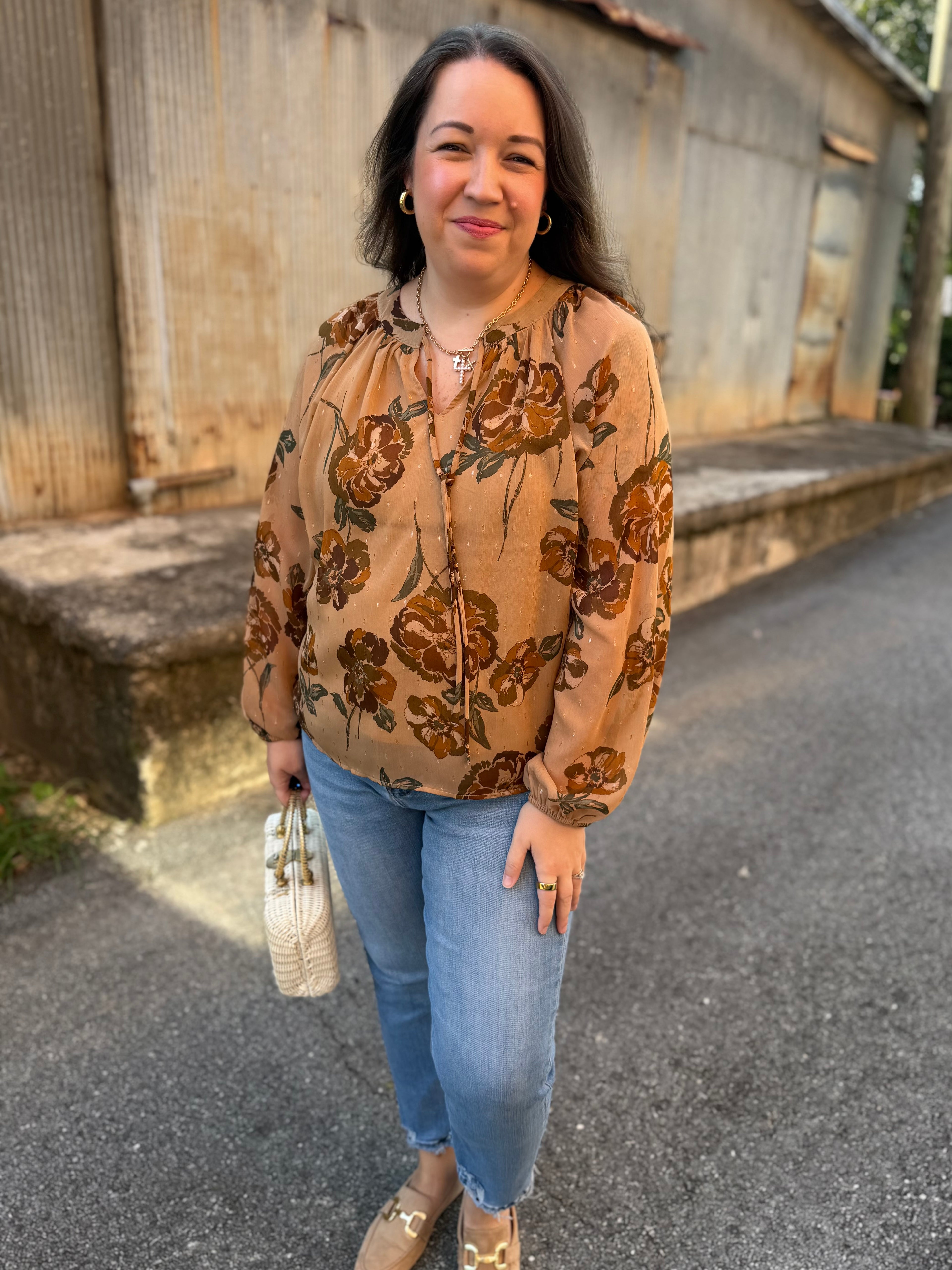 The Falling Leaves Blouse