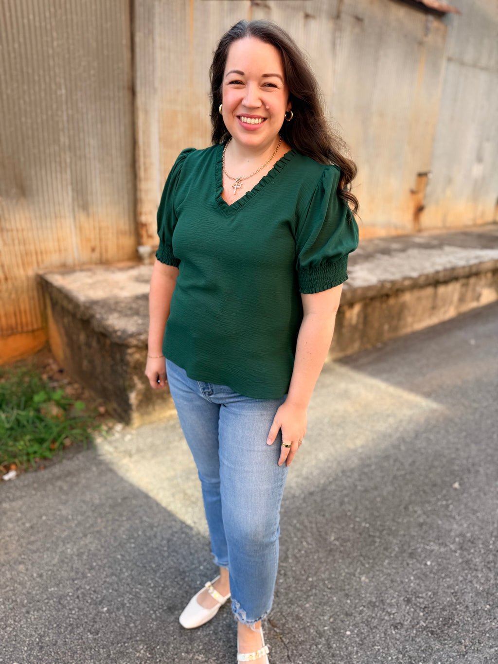 The Evergreen Essential Top